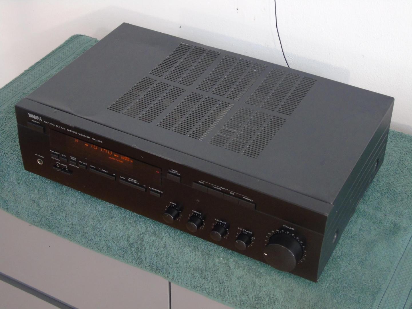 Amplituner Yamaha RX-385 świetne stereo. WYSYŁKA
