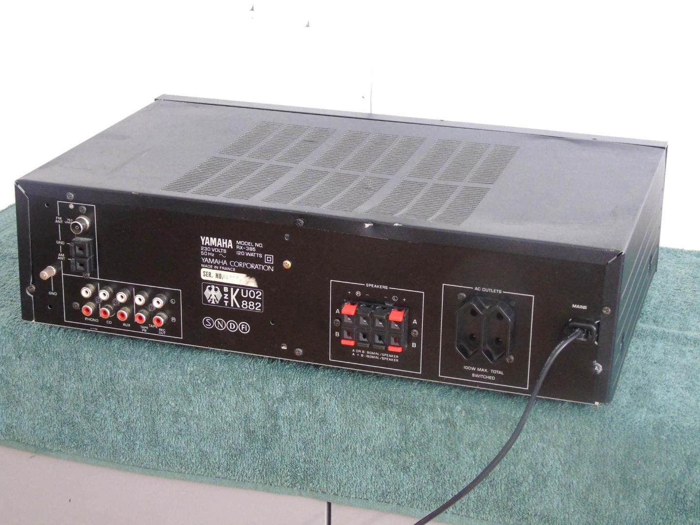 Amplituner Yamaha RX-385 świetne stereo. WYSYŁKA