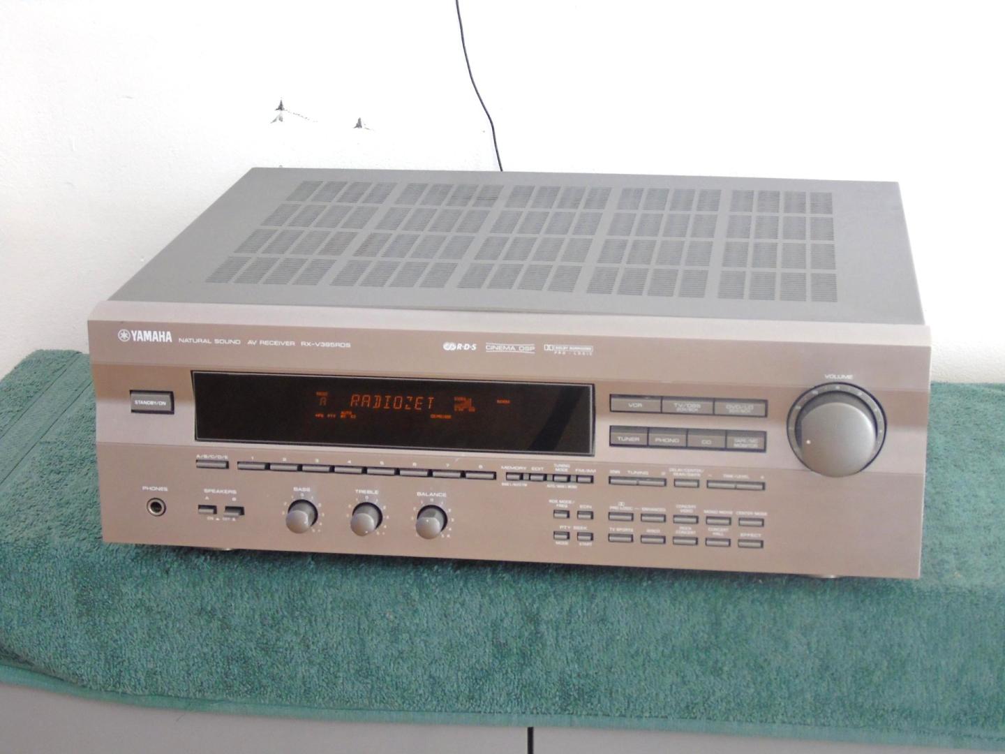 amplituner yamaha rx-v395 rds mocny i sprawny. dostawa.