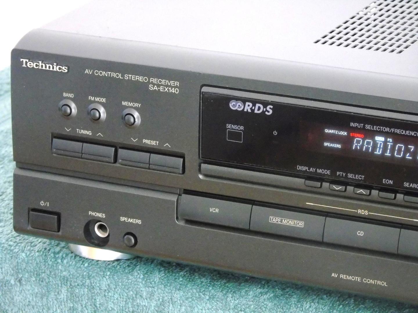 Wzmacniacz z radiem Technics SA-EX140 mocny i sprawny. DOSTAWA