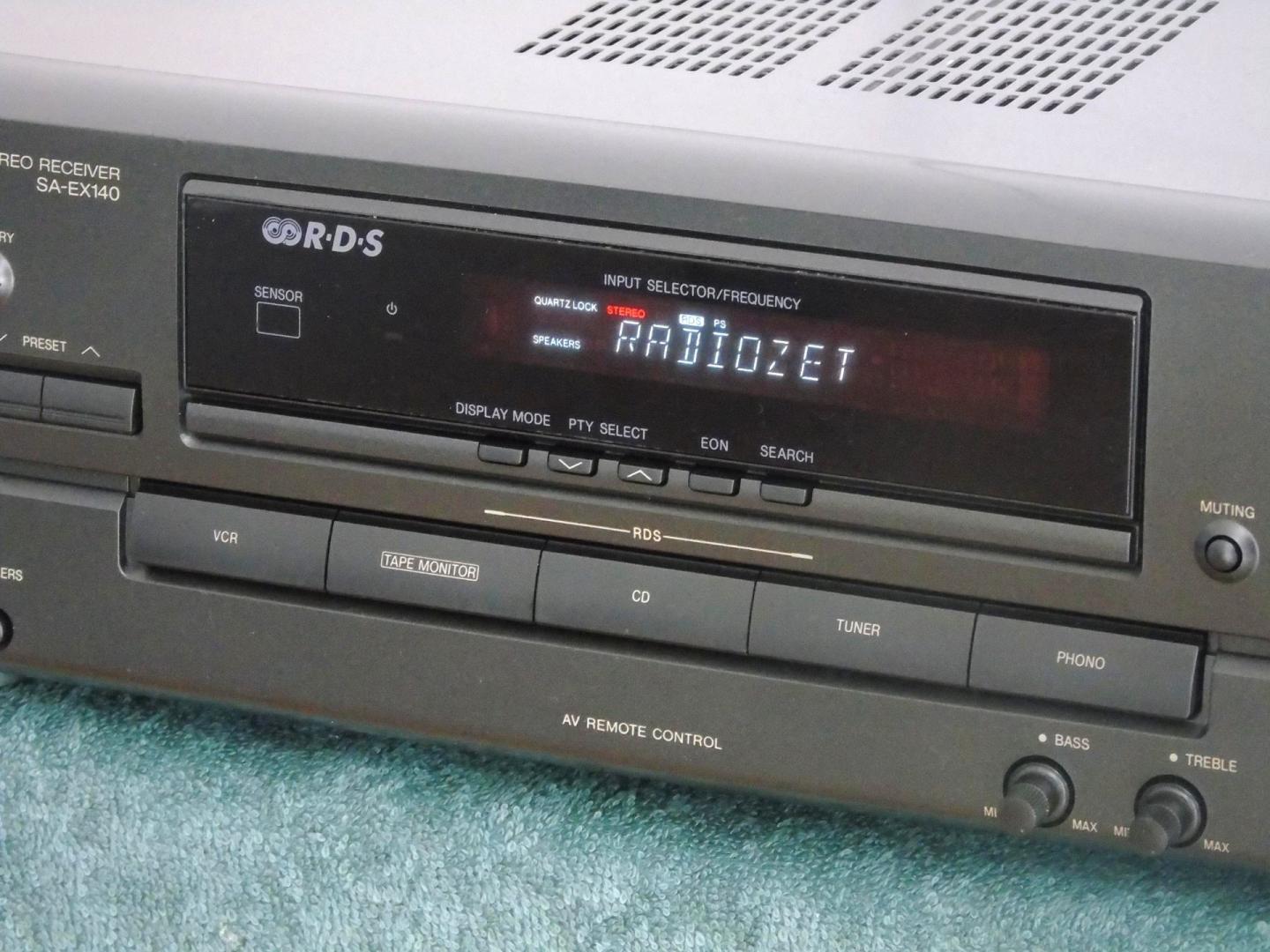 Wzmacniacz z radiem Technics SA-EX140 mocny i sprawny. DOSTAWA