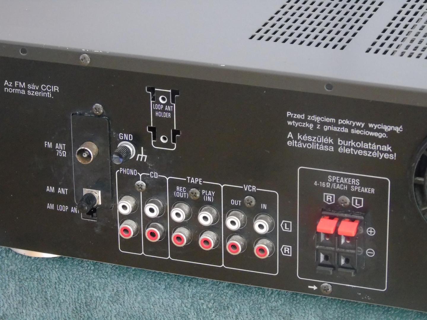 Wzmacniacz z radiem Technics SA-EX140 mocny i sprawny. DOSTAWA