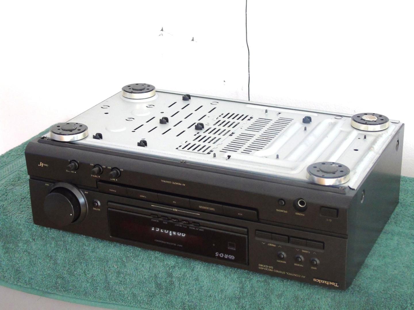Wzmacniacz z radiem Technics SA-EX140 mocny i sprawny. DOSTAWA