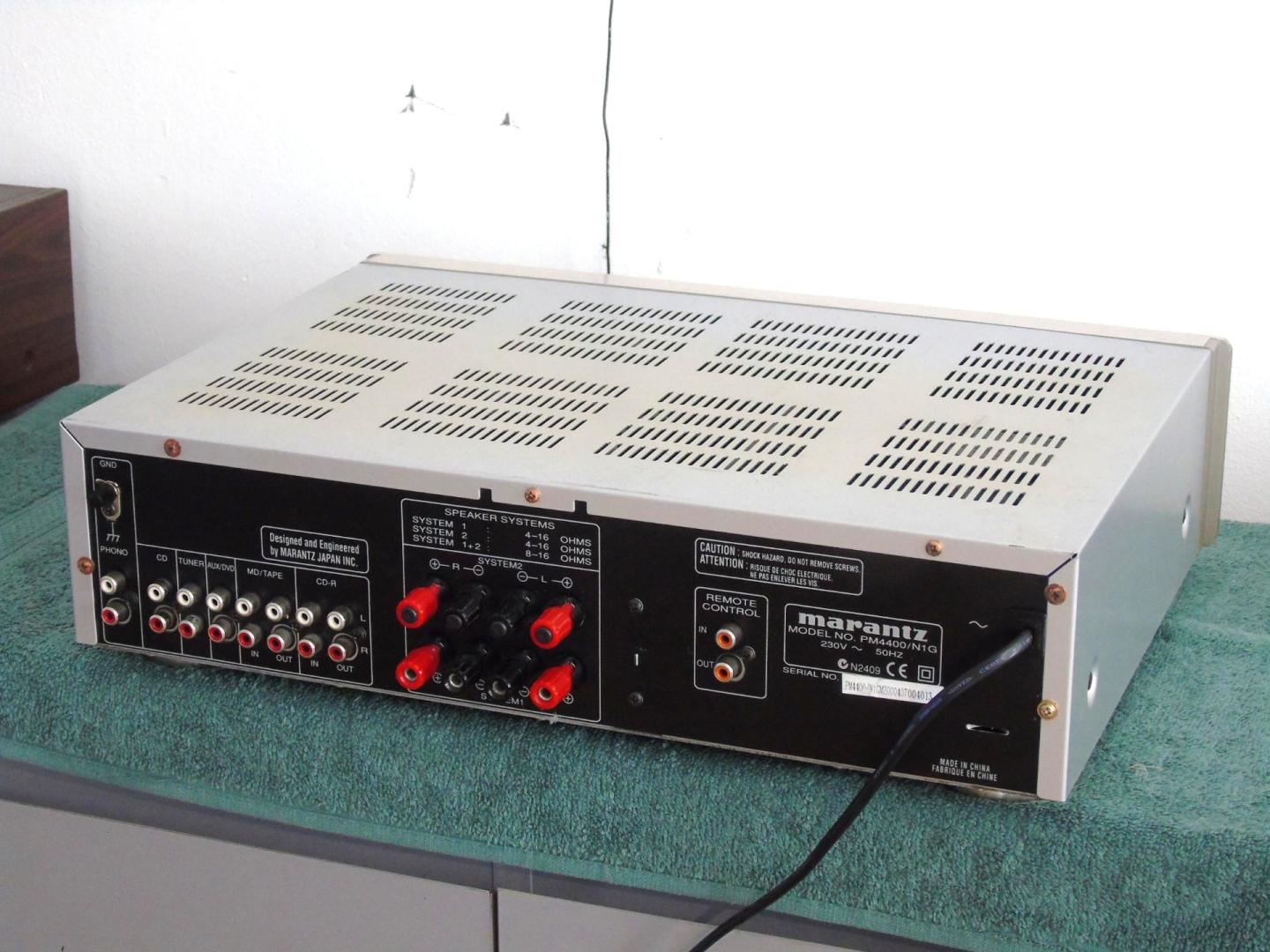 Audiofilski wzmacniacz Marantz PM-4400 sprawny. WYSYŁKA