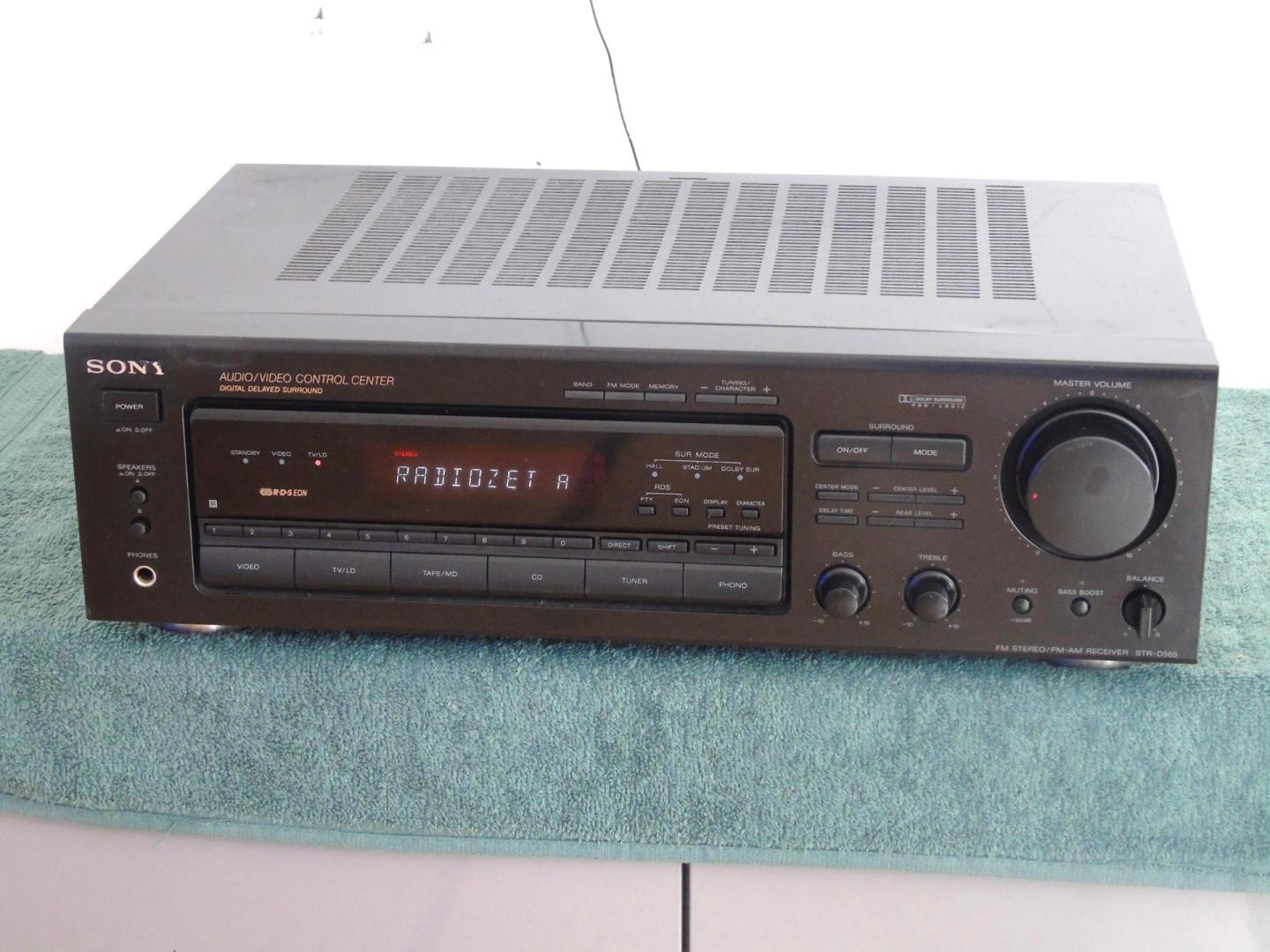 amplituner sony str-d565 rds mocny i sprawny. dostawa