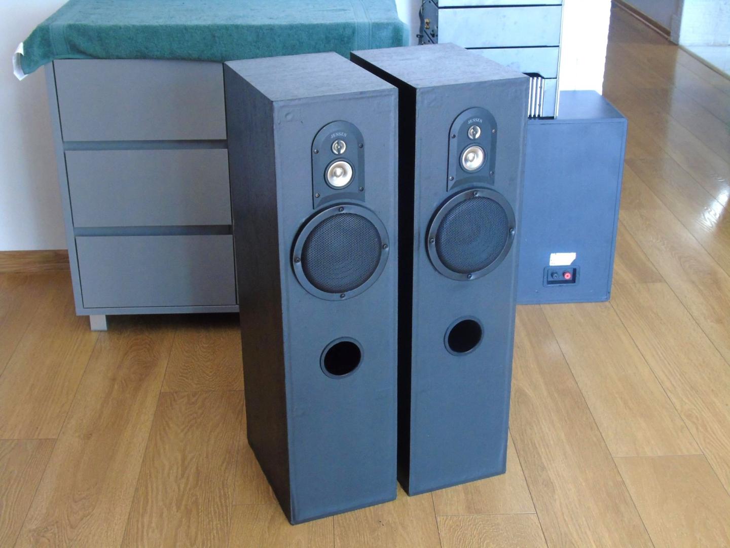Kolumny stereo Jensen 2 x 150 wat. DOSTAWA