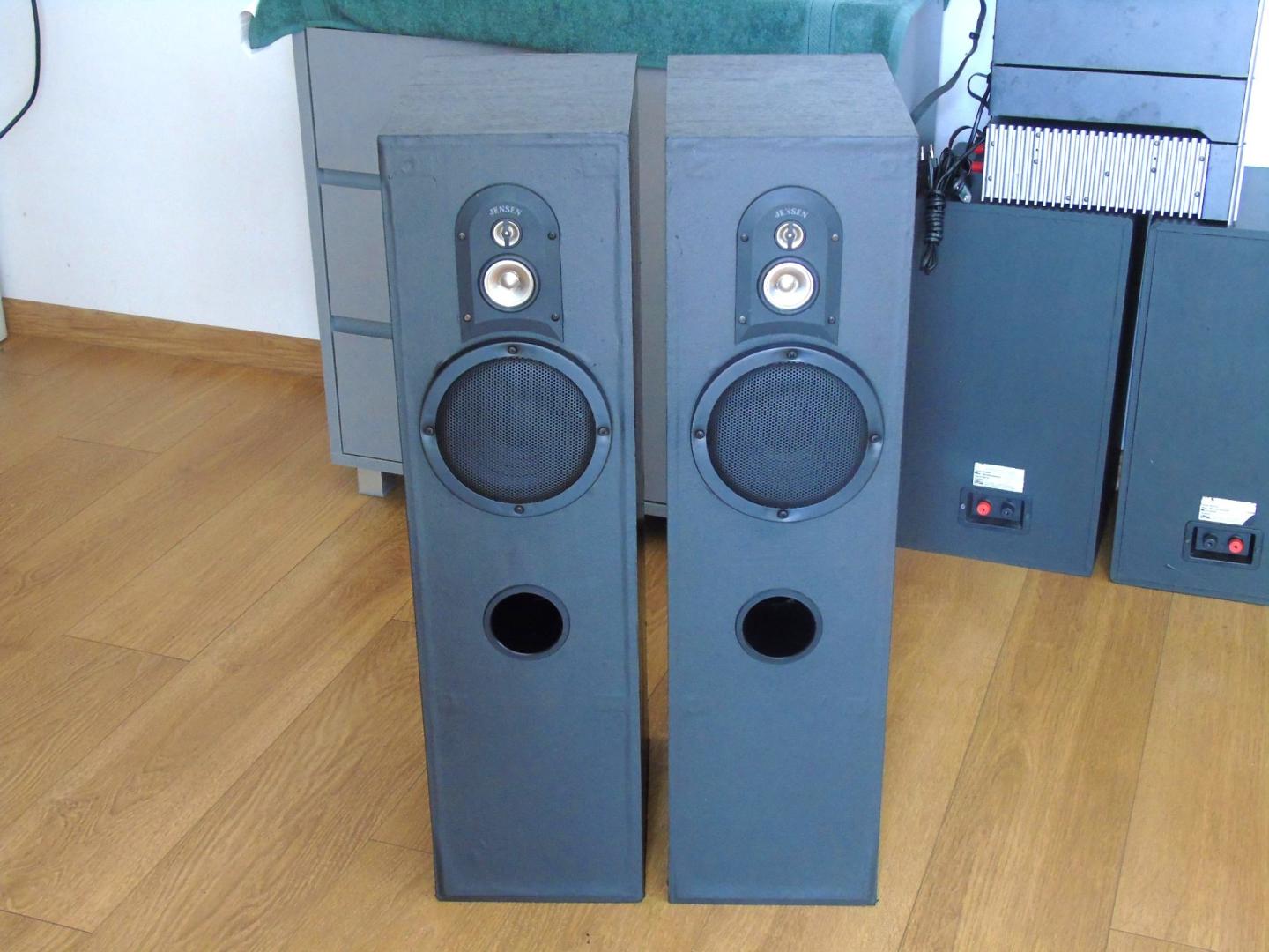 Kolumny stereo Jensen 2 x 150 wat. DOSTAWA