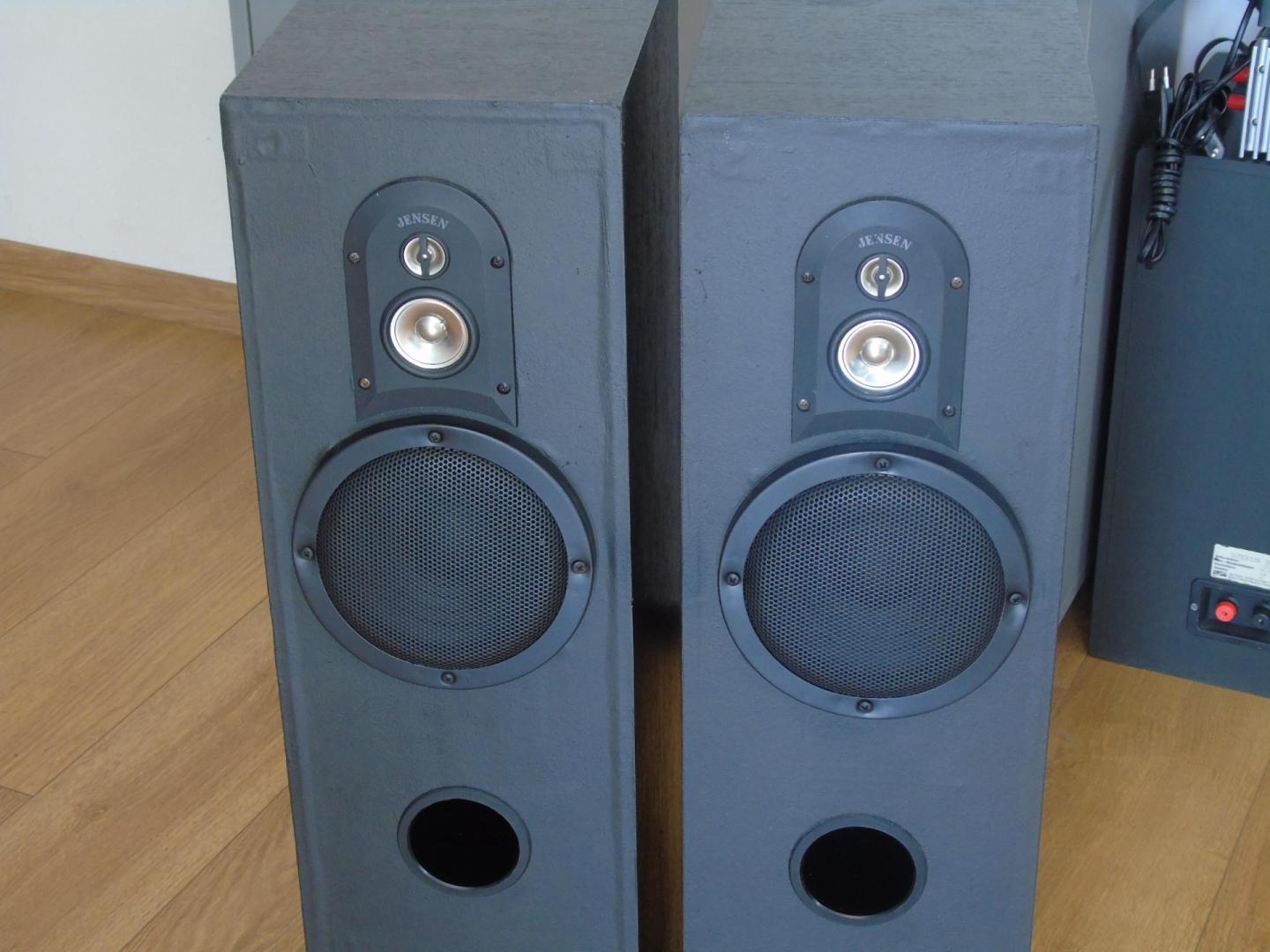 Kolumny stereo Jensen 2 x 150 wat. DOSTAWA