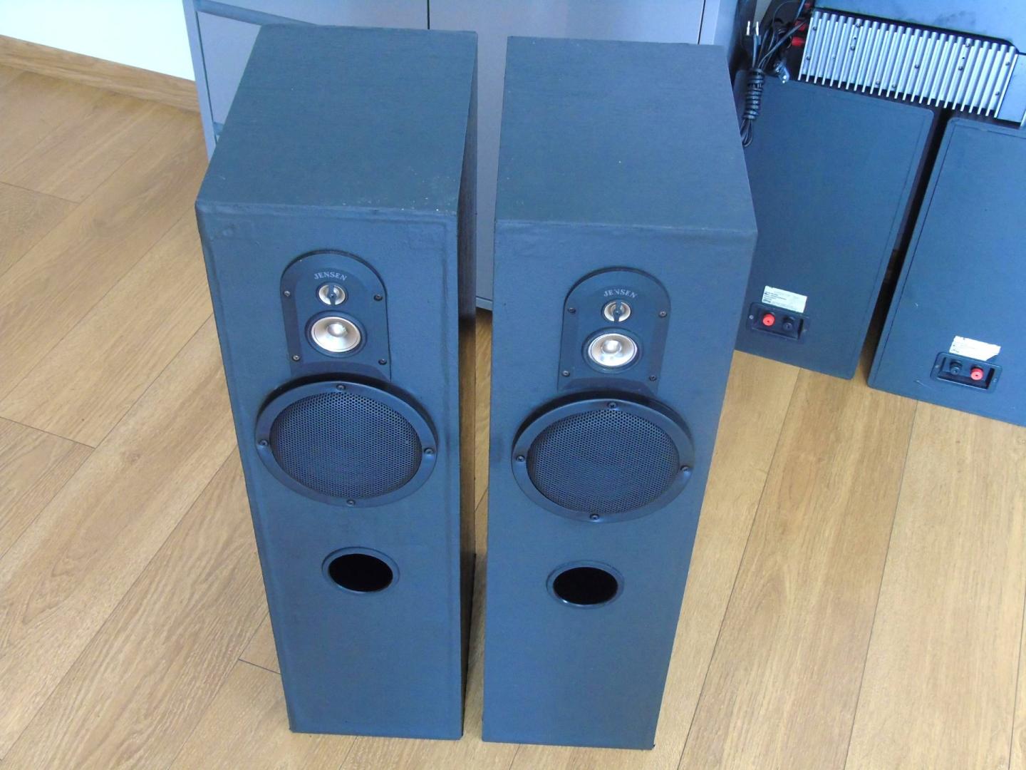 Kolumny stereo Jensen 2 x 150 wat. DOSTAWA