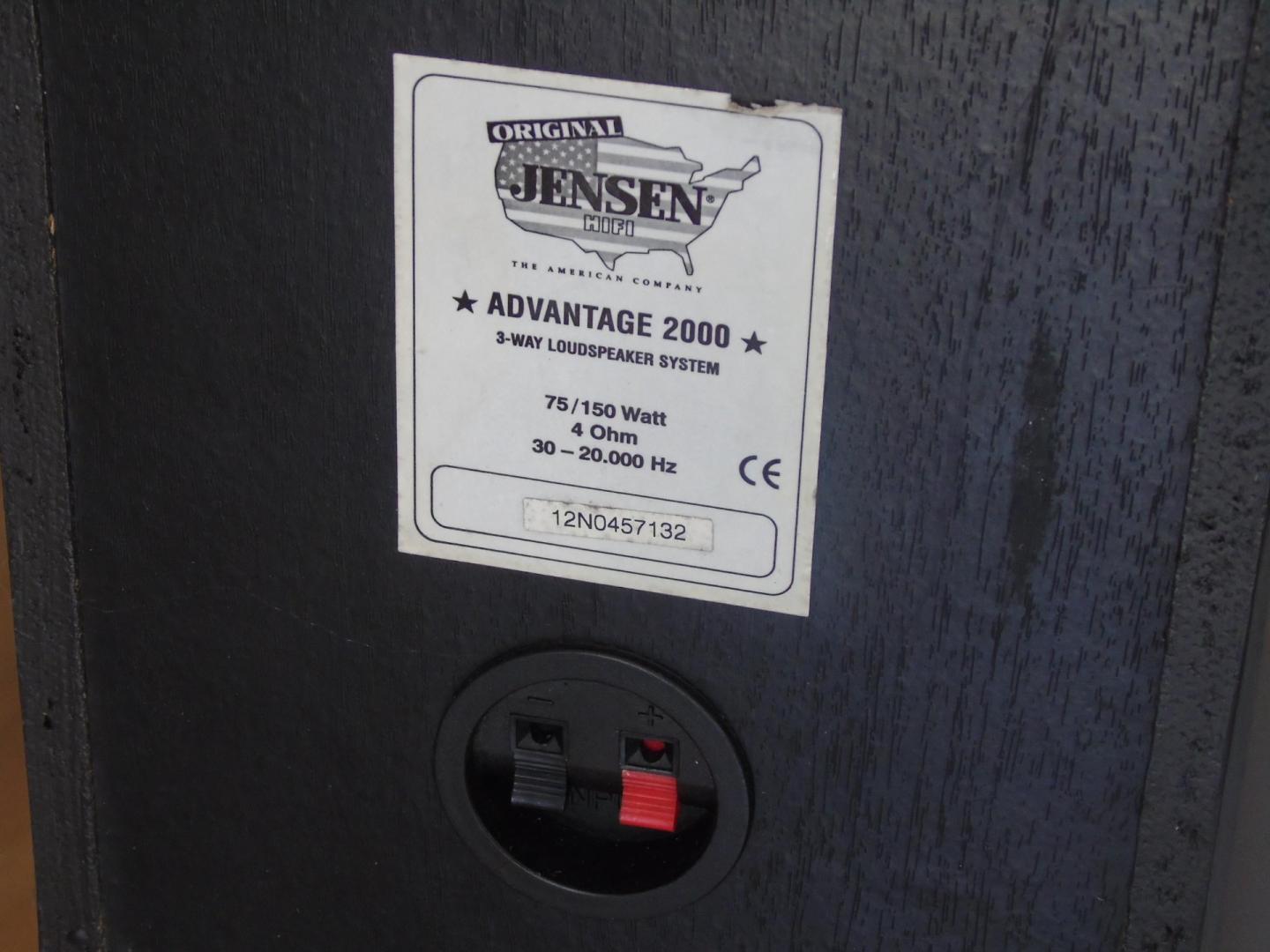 Kolumny stereo Jensen 2 x 150 wat. DOSTAWA