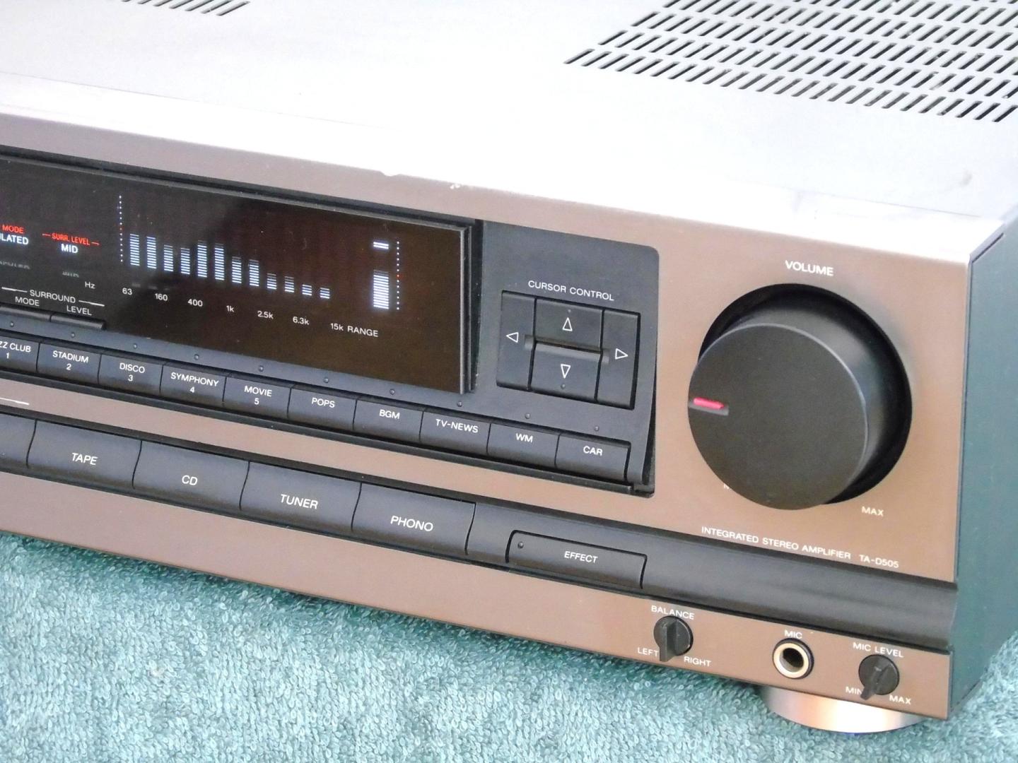 Wzmacniacz Sony TA-D505 korektor graficzny sprawny. WYSYŁKA