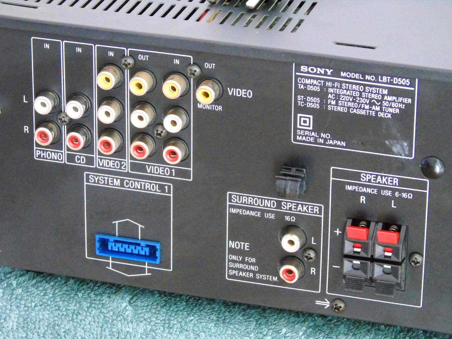 Wzmacniacz Sony TA-D505 korektor graficzny sprawny. WYSYŁKA