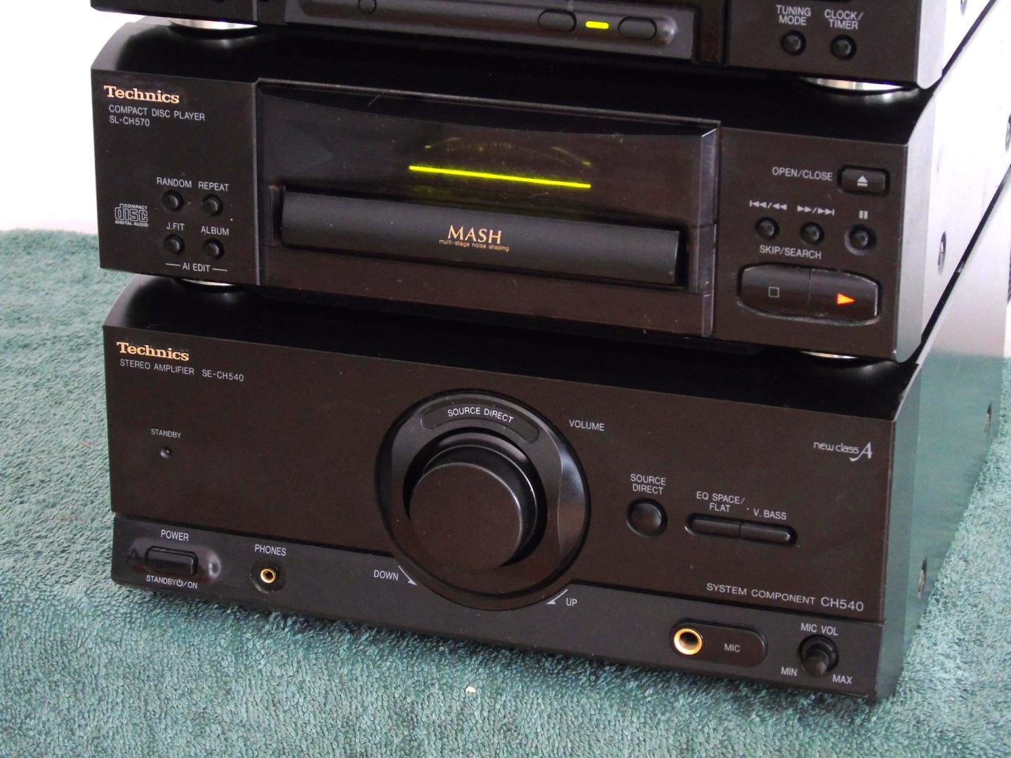 wieża technics se- ch540 st-ch540 sl-ch570 sprawna. dostawa