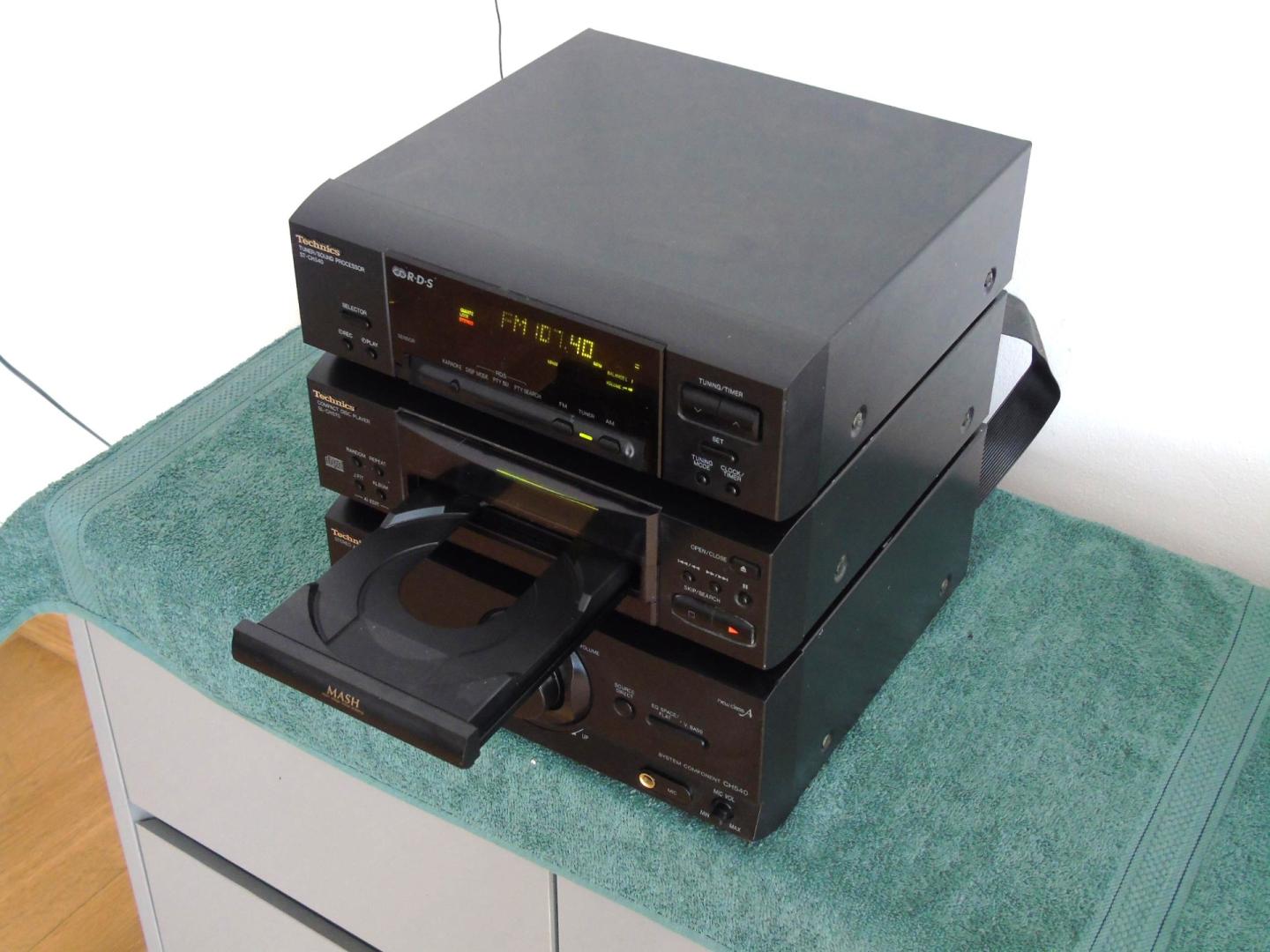 wieża technics se- ch540 st-ch540 sl-ch570 sprawna. dostawa