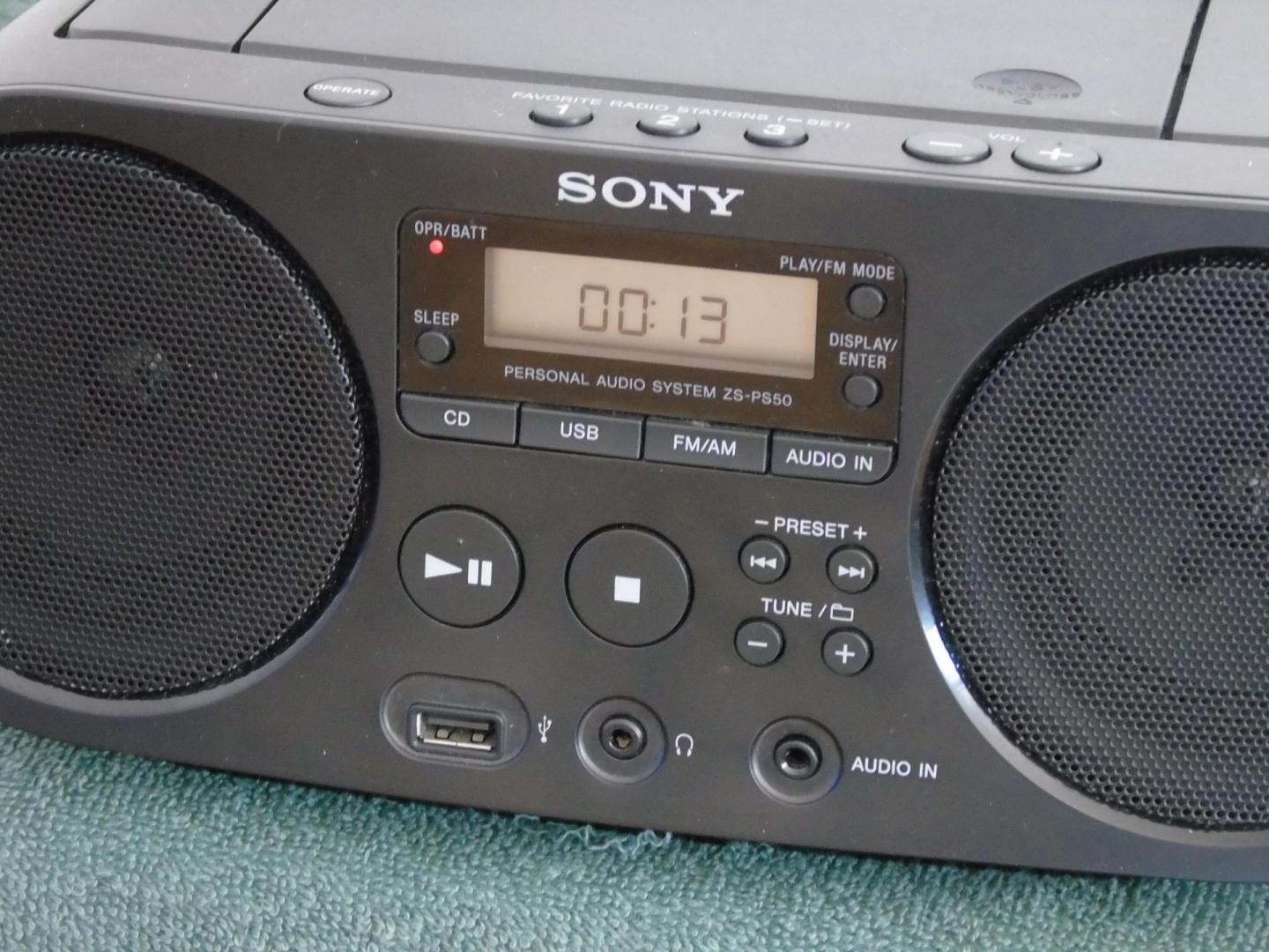 zestaw audio sony cd usb. radio aux. wysyłka.