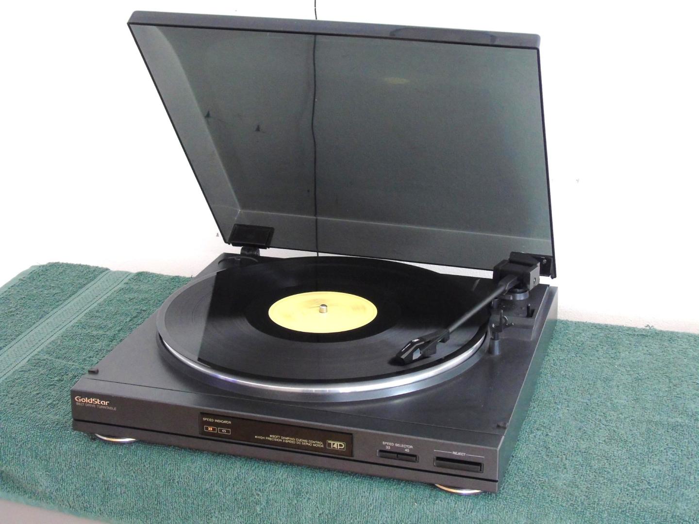 gramofon goldstar igła t4p sprawny. dostawa.