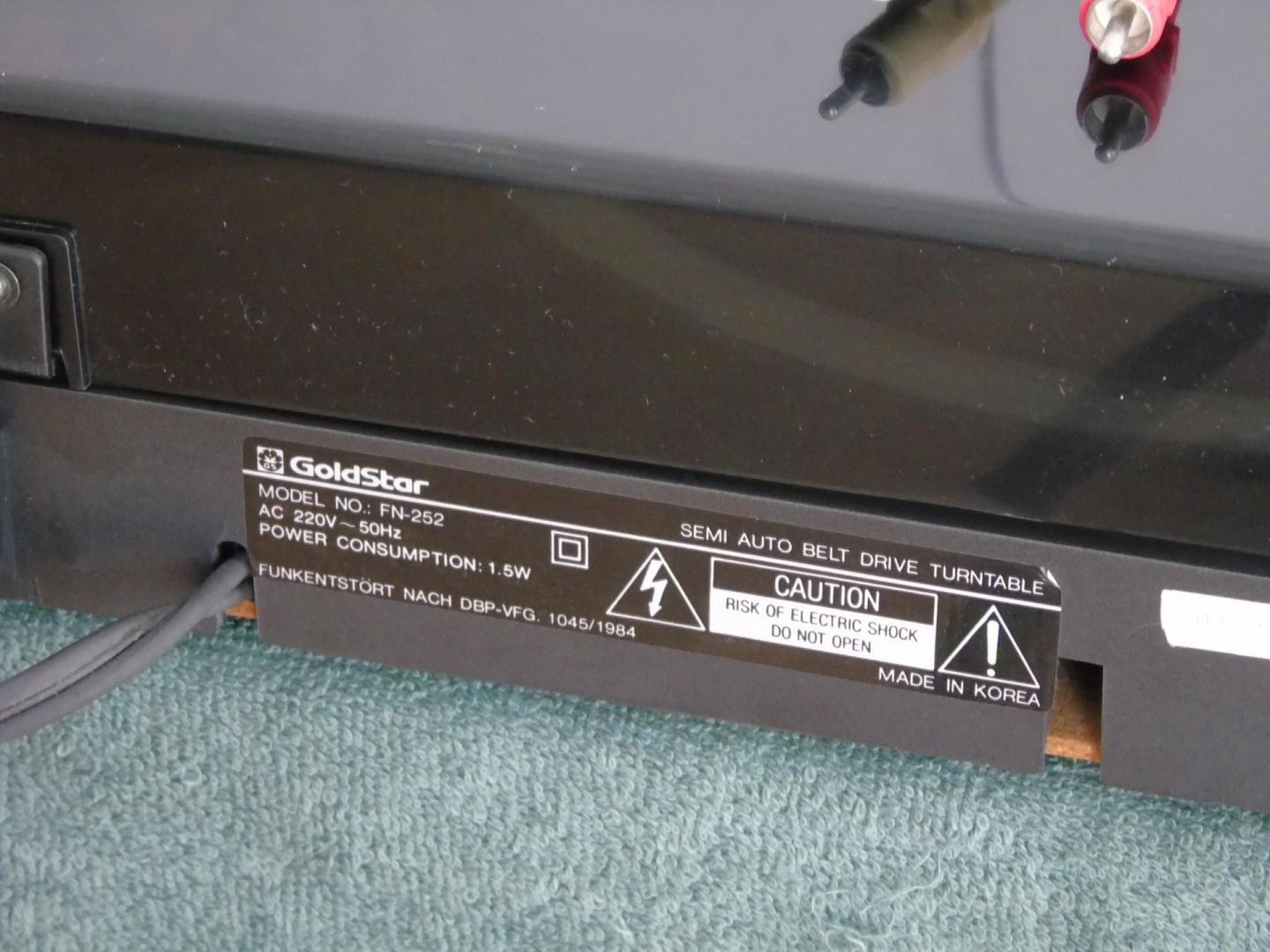 gramofon goldstar igła t4p sprawny. dostawa.
