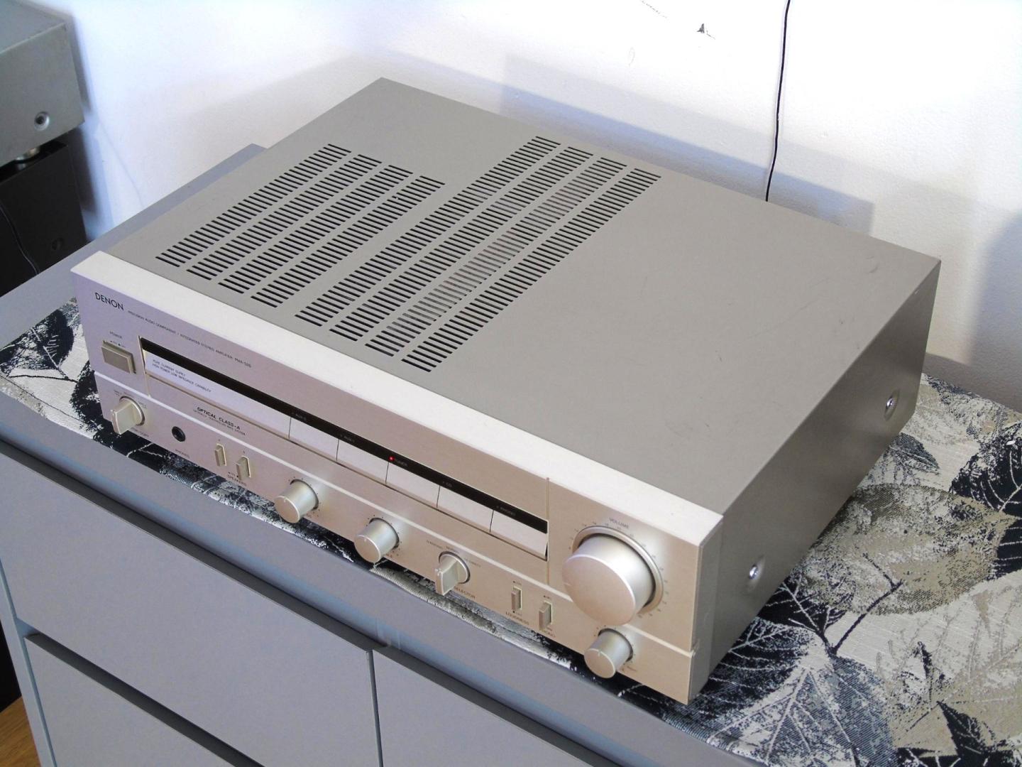 Wzmacniacz Denon PMA-520 srebrny świetne stereo. WYSYŁKA