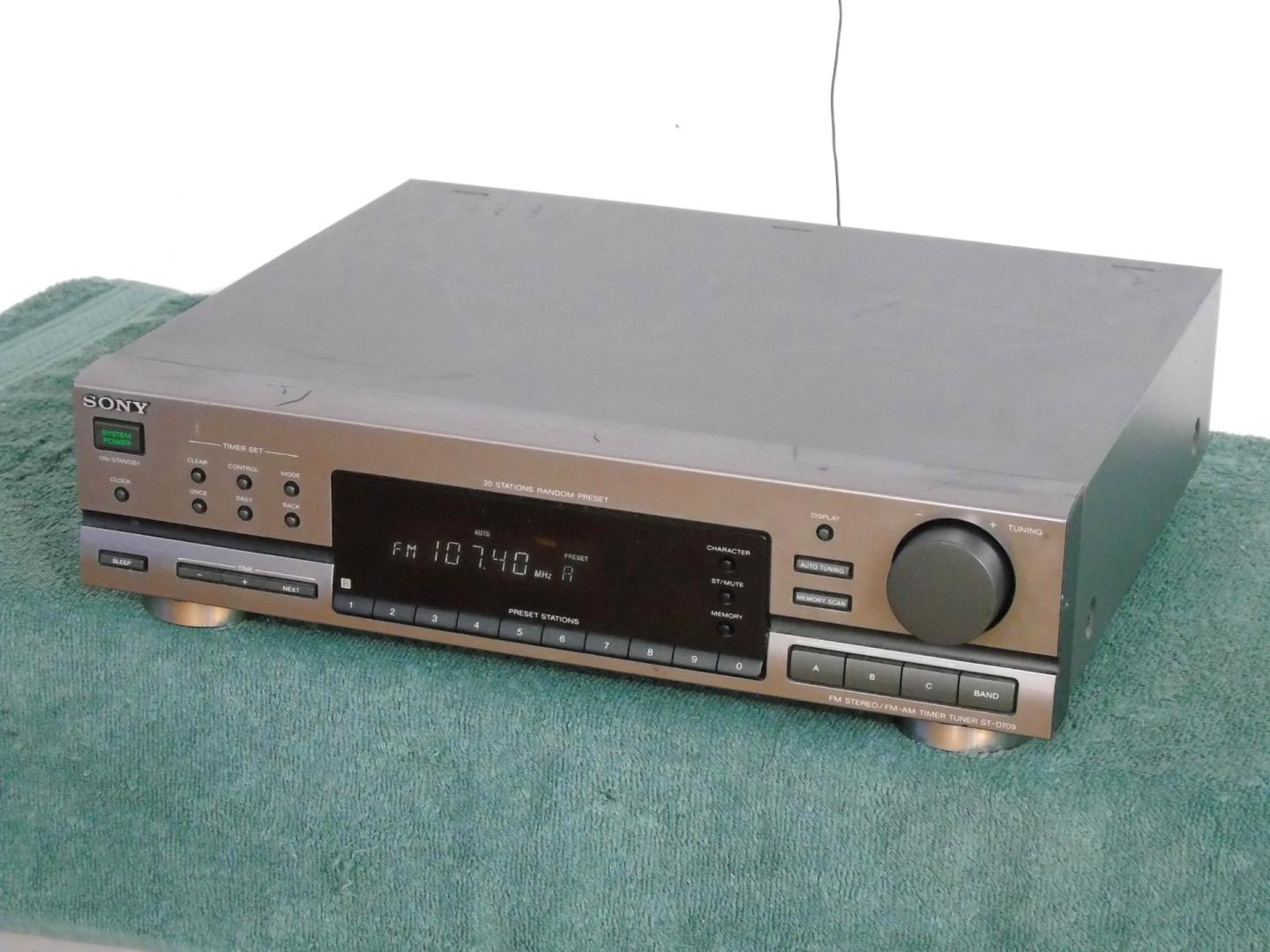 tuner radiowy sony st-d709 sprawny. wysyłka.