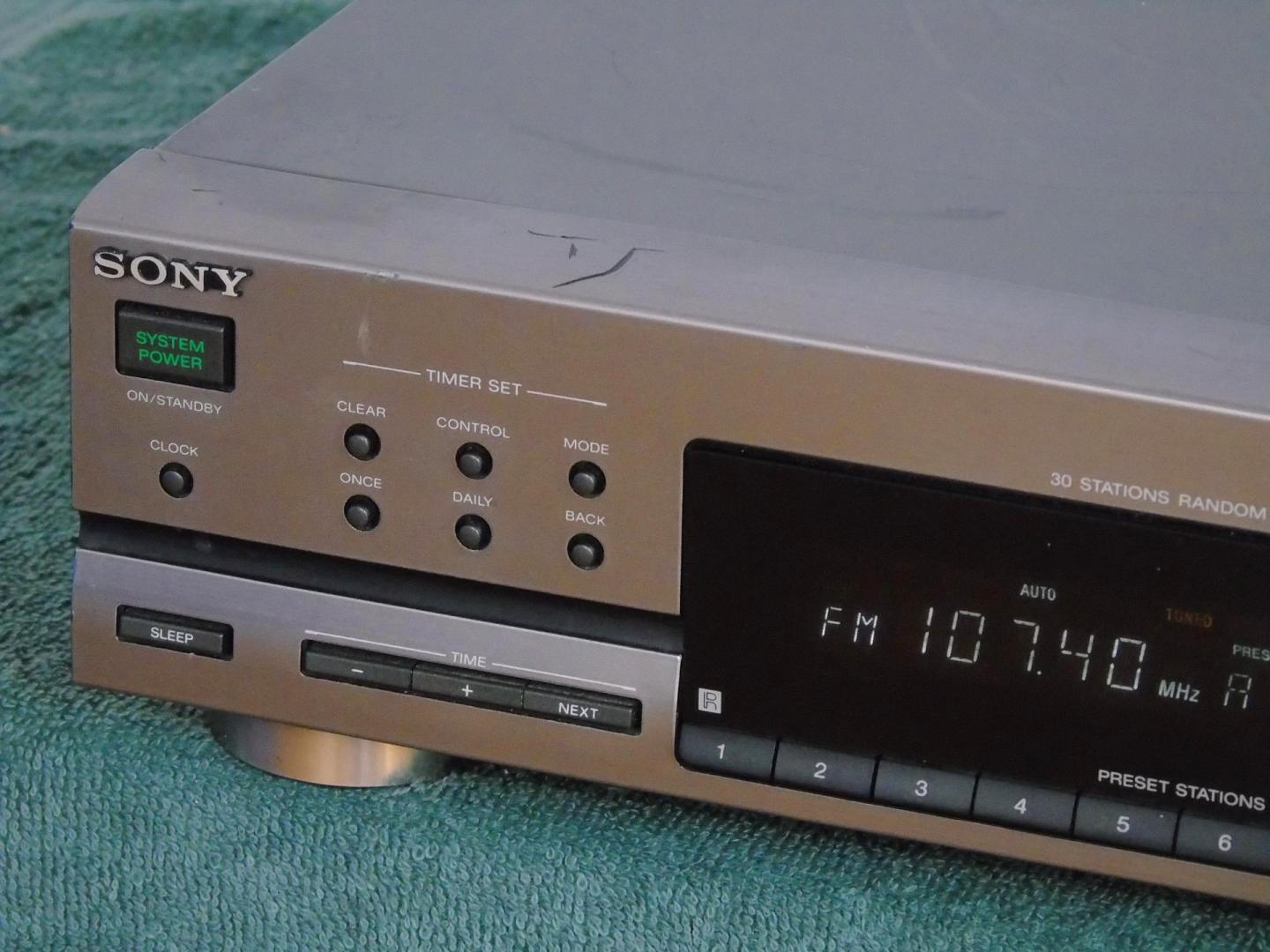 tuner radiowy sony st-d709 sprawny. wysyłka.