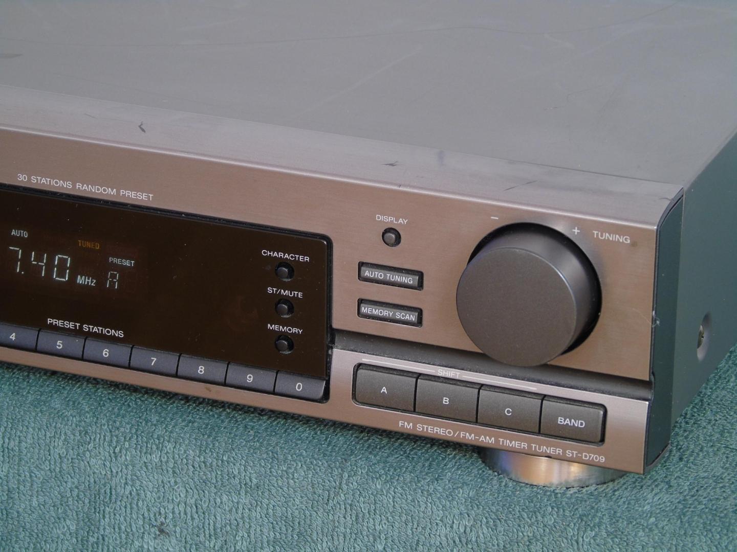 tuner radiowy sony st-d709 sprawny. wysyłka.