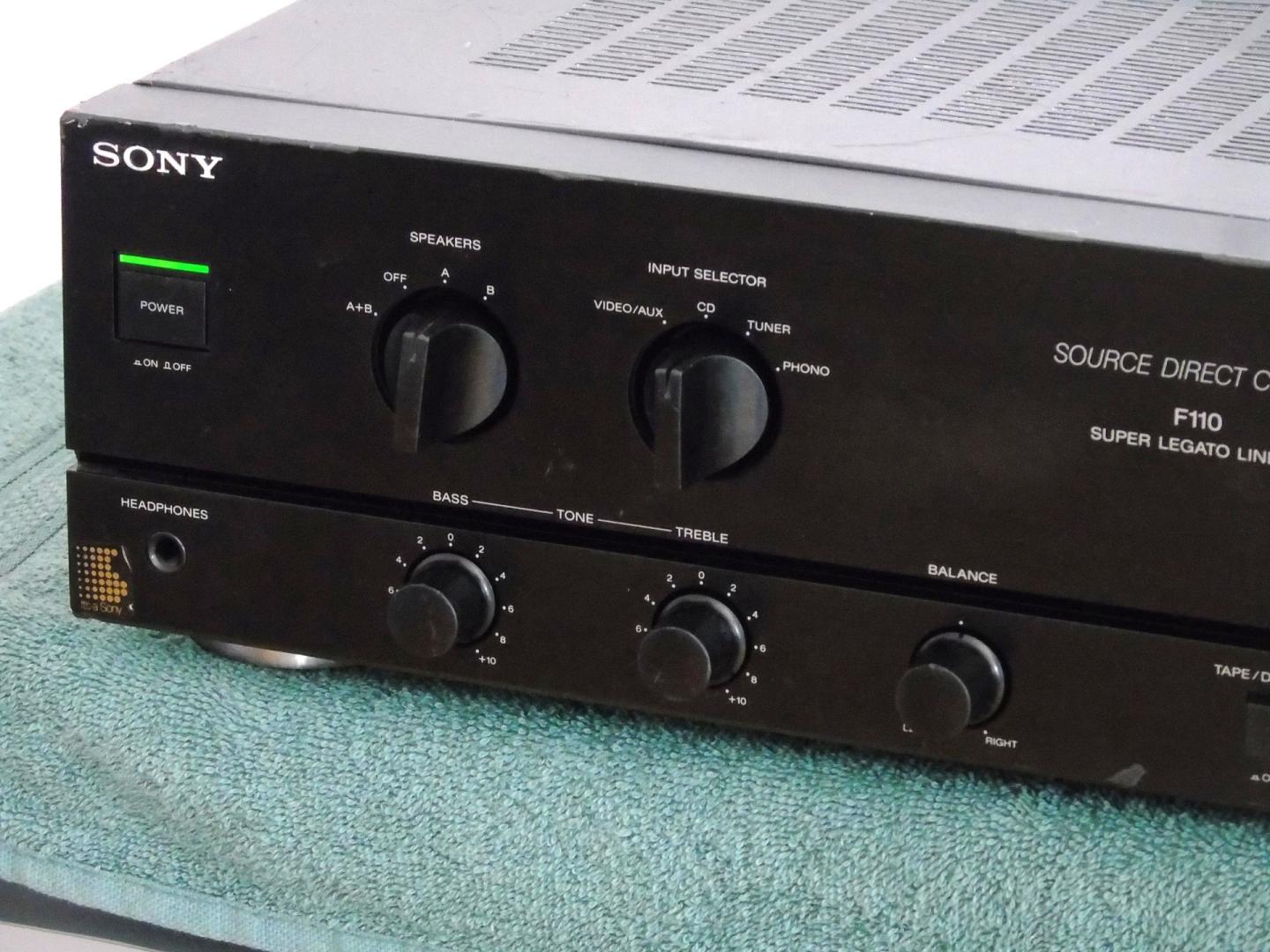 Wzmacniacz Sony TA-F110 sprawny i mocny. DOSTAWA