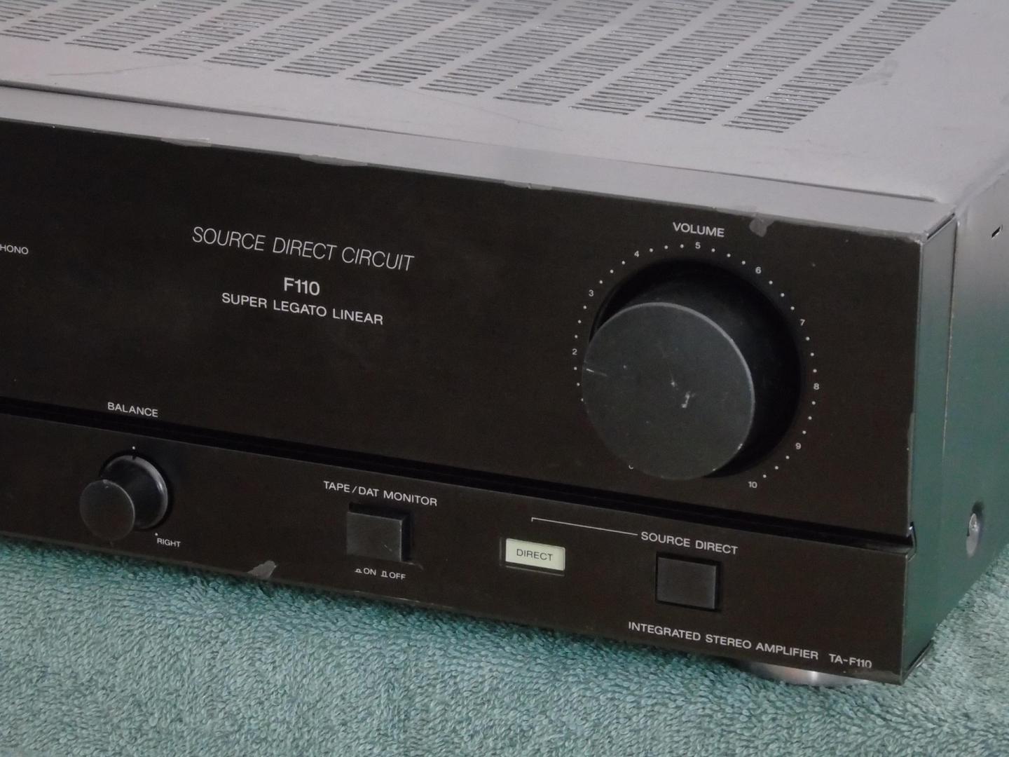 Wzmacniacz Sony TA-F110 sprawny i mocny. DOSTAWA