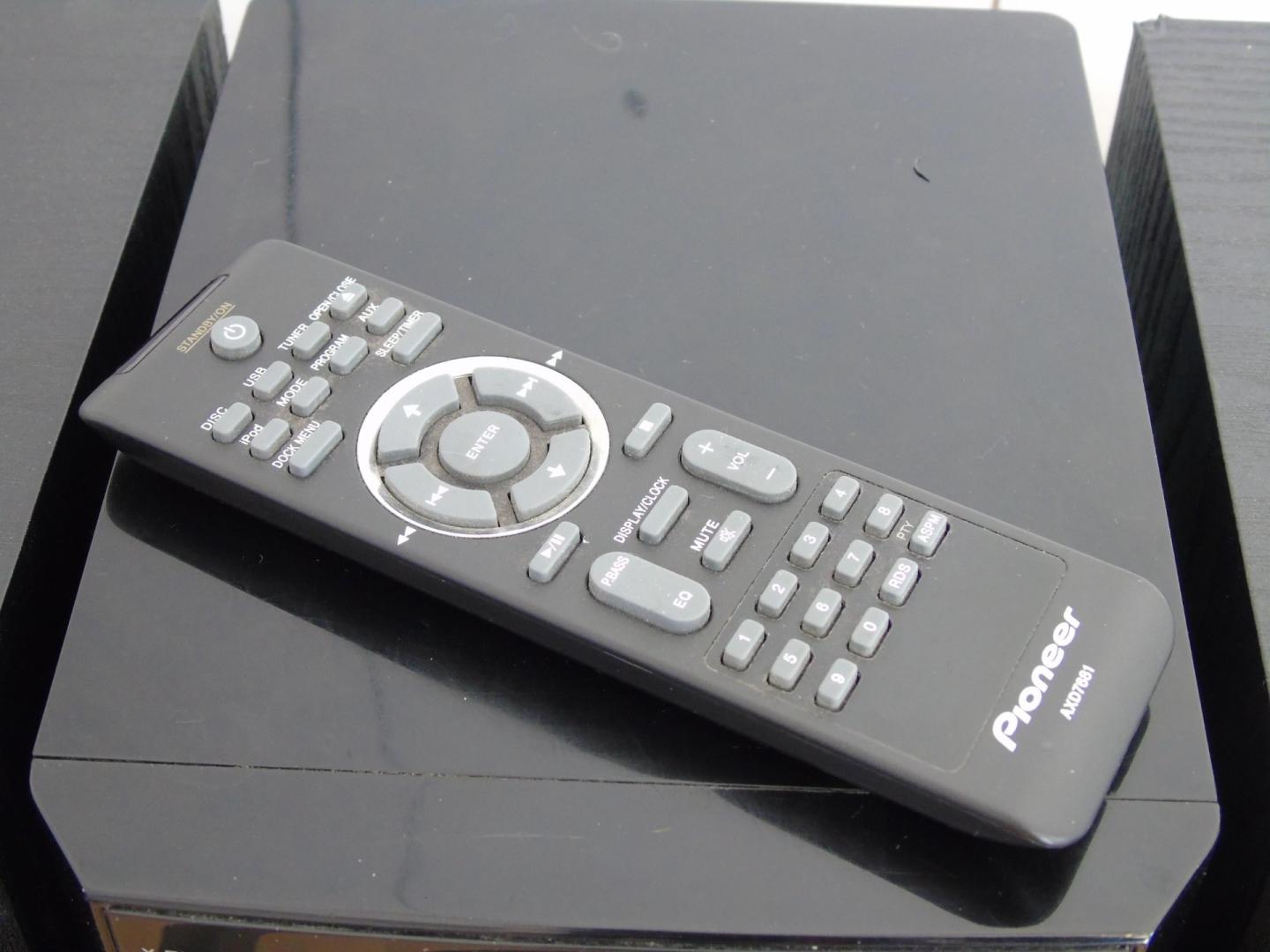 wieża pioneer pilot cd usb mp-3 aux kolumny sprawna. dostawa