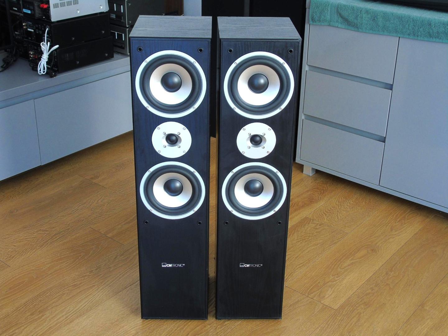 Mocne kolumny Clatronic 2x 500 wat. DOSTAWA.