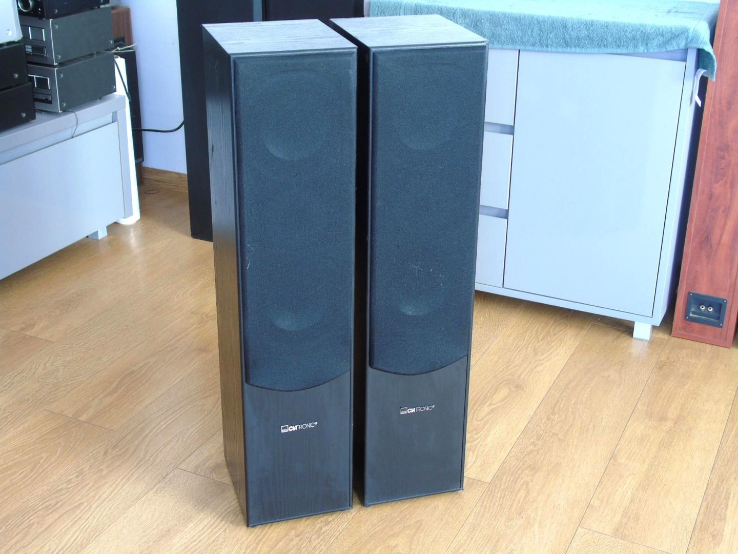 Mocne kolumny Clatronic 2x 500 wat. DOSTAWA.
