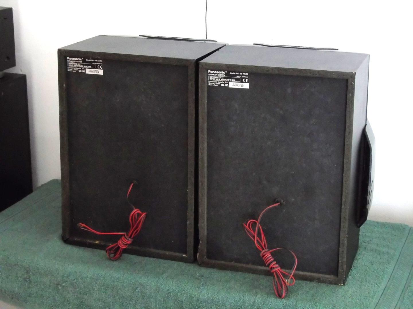 Kolumny Panasonic 2 x 160 wat sprawne. DOSTAWA