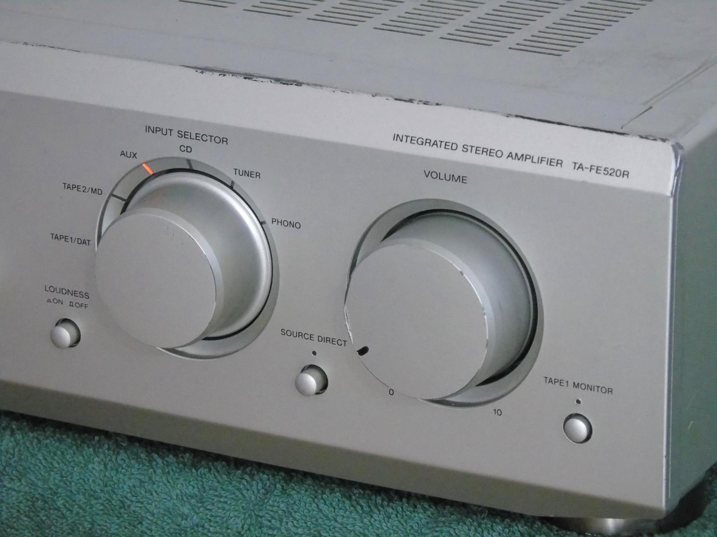 wzmacniacz sony ta-fe520r sprawny i mocny. dostawa