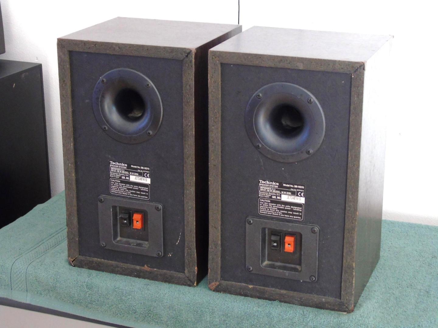 kolumny technics sb-hd70 mocne 2x 100 wat. dostawa