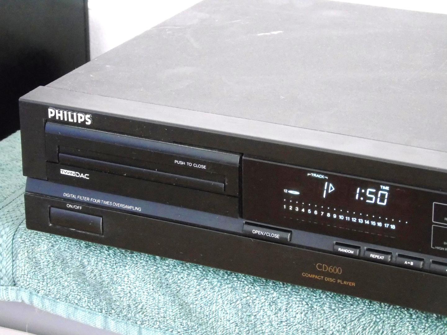 cd philips cd-600 sprawny i ładny. wysyłka.
