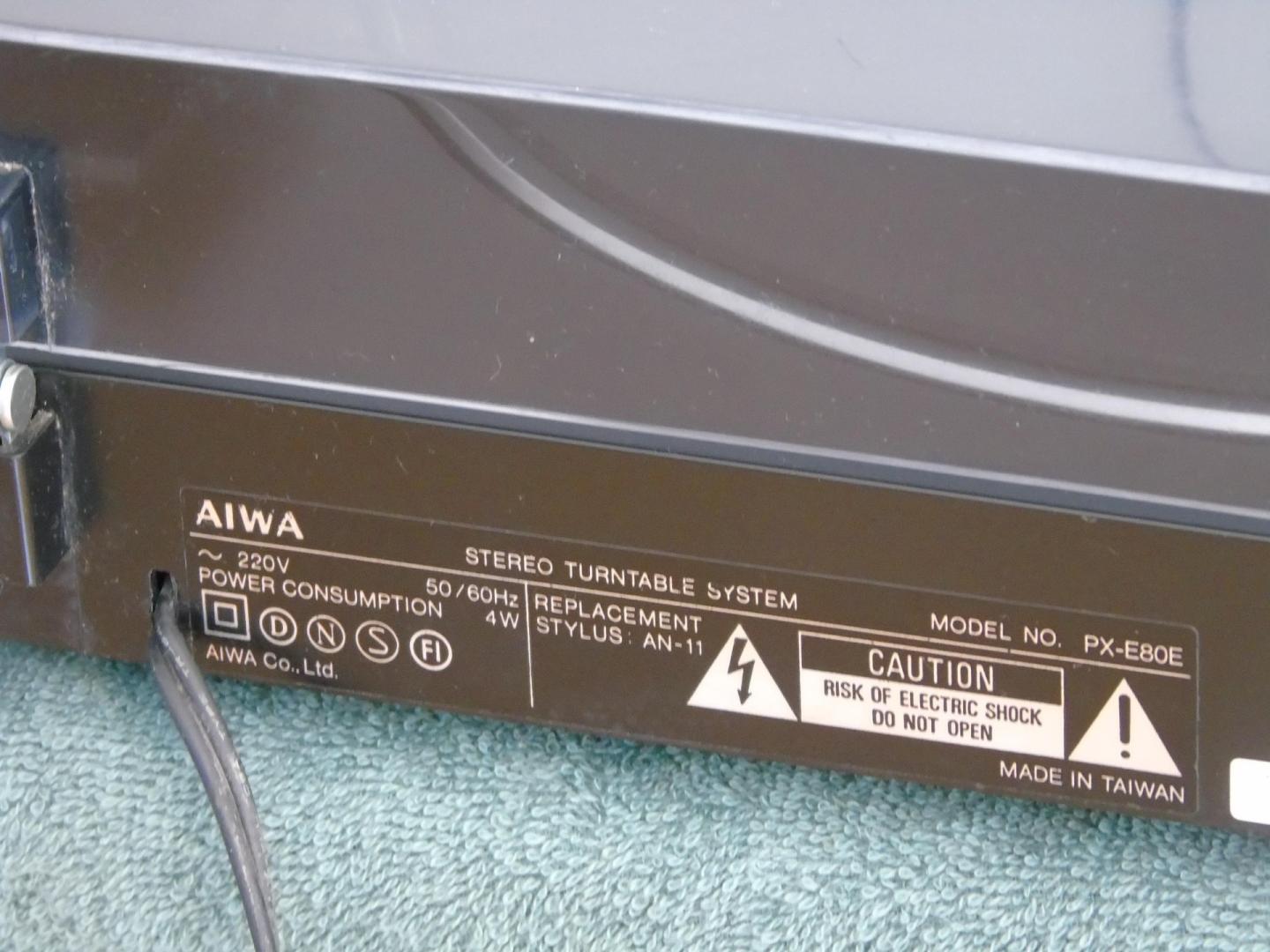 Gramofon Aiwa PX-E80 automat przedwzmacniacz. WYSYŁKA