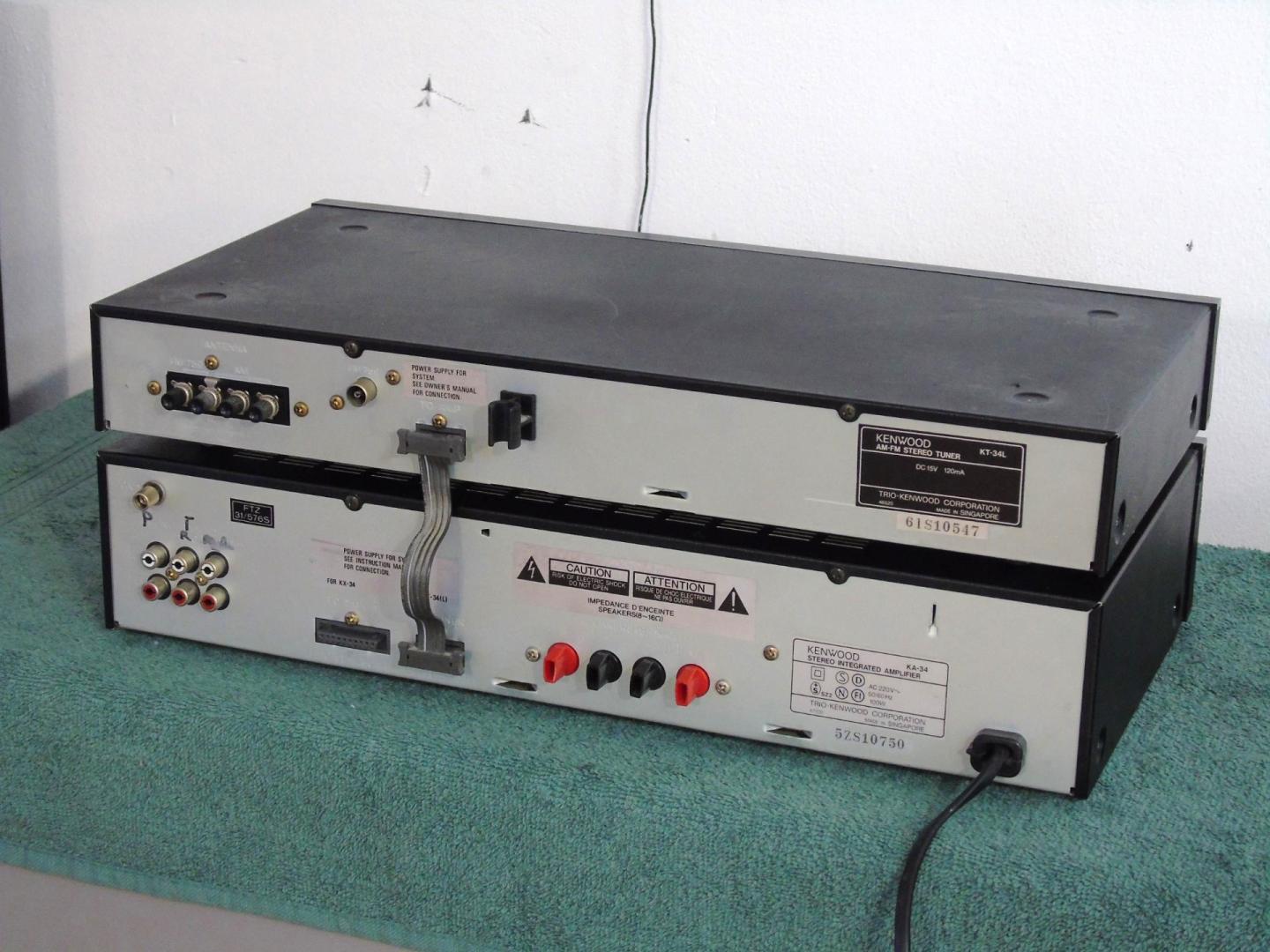 wzmacniacz i tuner kenwood ka-34 i kt-34 vintage. dostawa