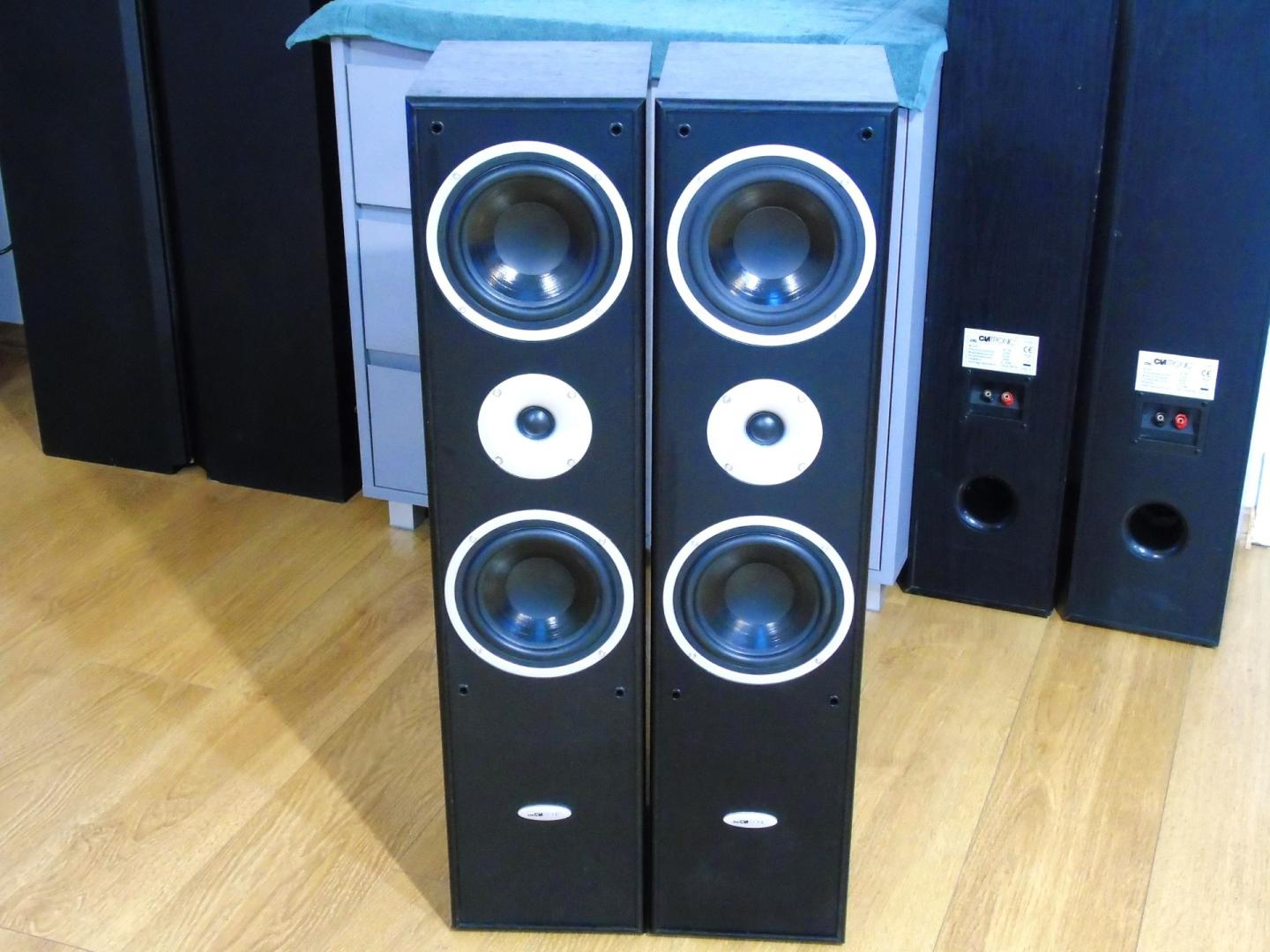 Kolumny stereo Clatronic 2x 500 wat. DOSTAWA.