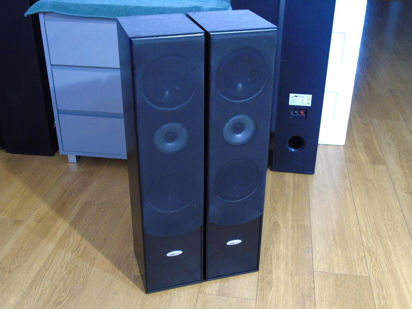 Kolumny stereo Clatronic 2x 500 wat. DOSTAWA.
