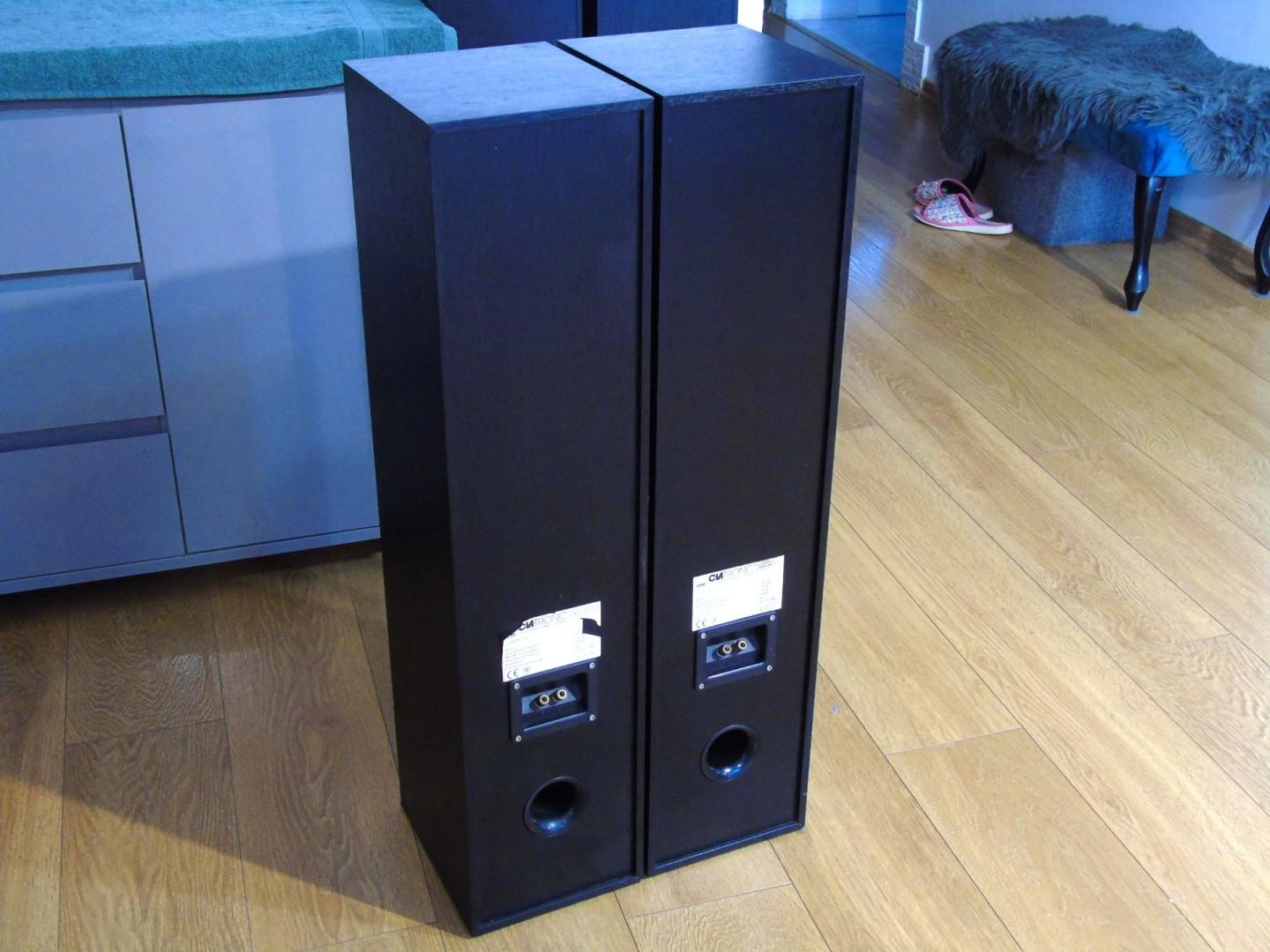 Kolumny stereo Clatronic 2x 500 wat. DOSTAWA.