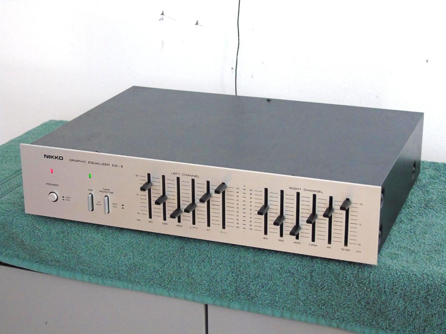 korektor graficzny niko eq-ii sprawny vintage. dostawa.