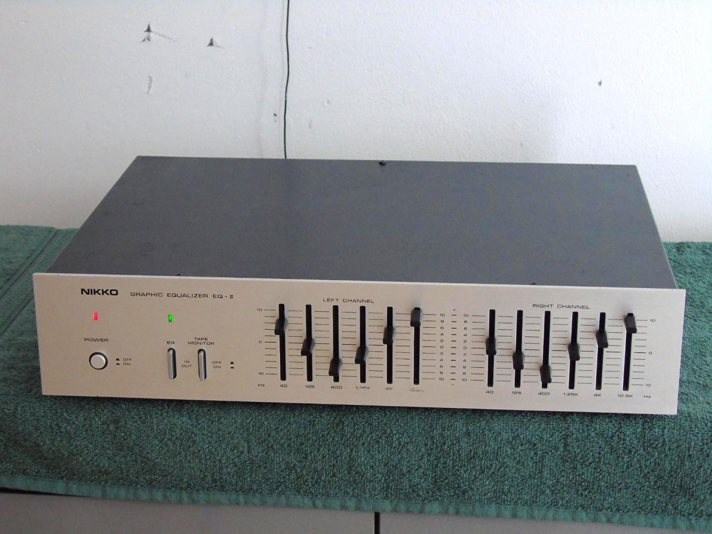 korektor graficzny niko eq-ii sprawny vintage. dostawa.