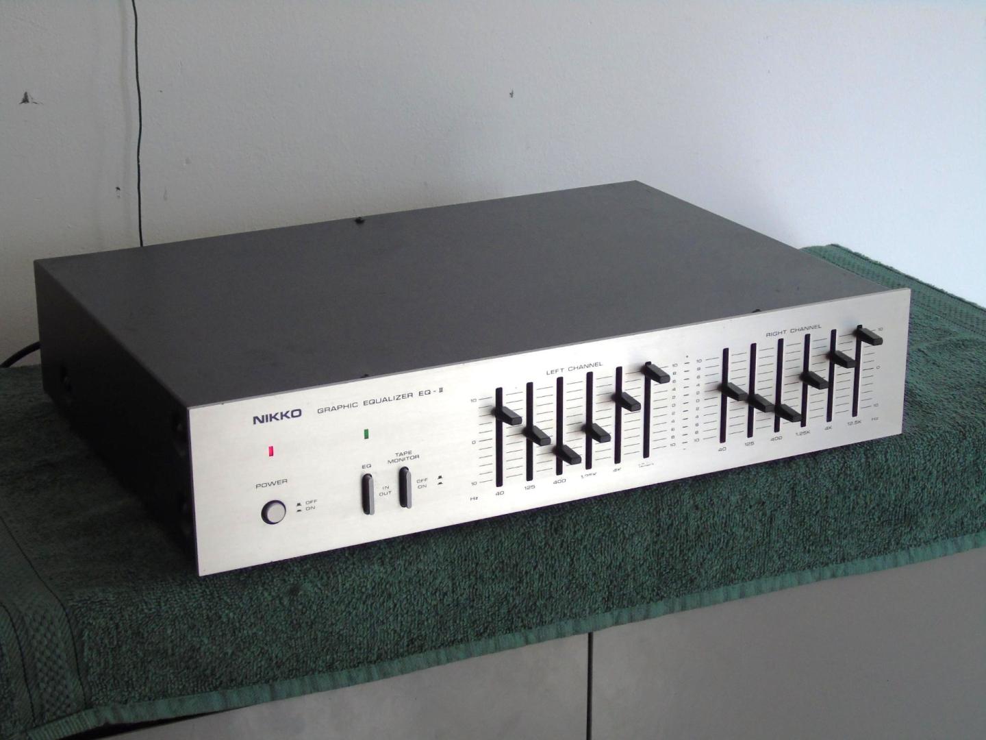 korektor graficzny niko eq-ii sprawny vintage. dostawa.