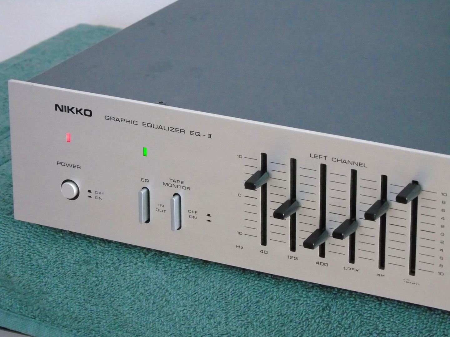 korektor graficzny niko eq-ii sprawny vintage. dostawa.