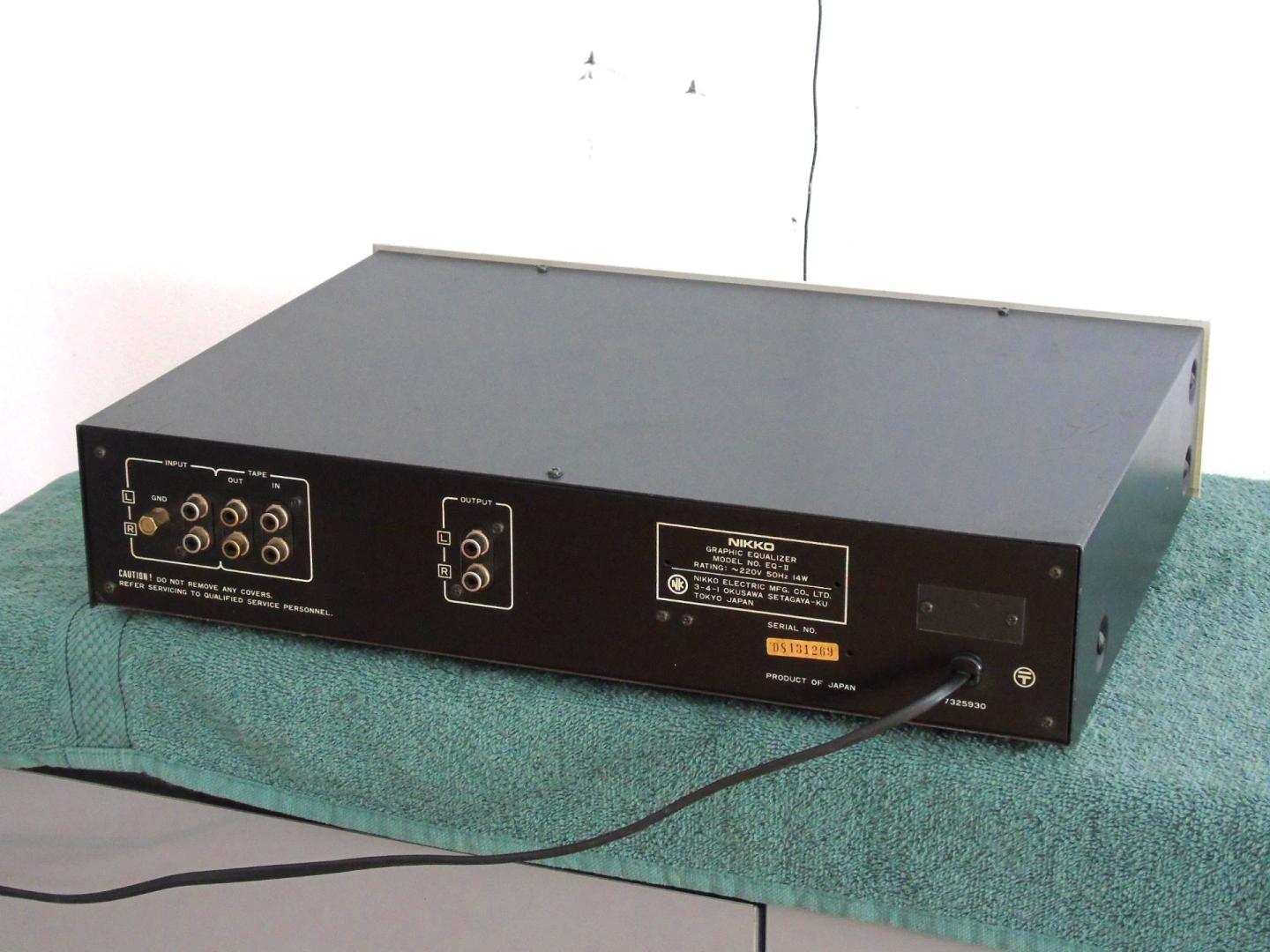 korektor graficzny niko eq-ii sprawny vintage. dostawa.