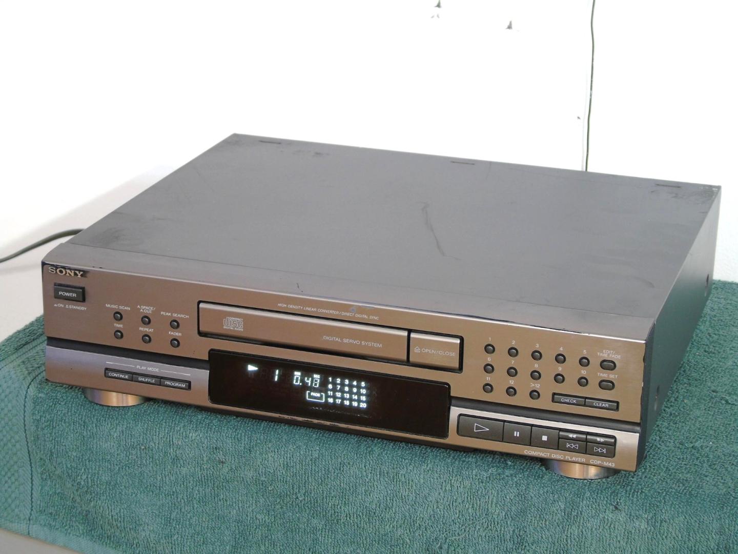 cd sony cdp-m43 sprawny. dostawa.
