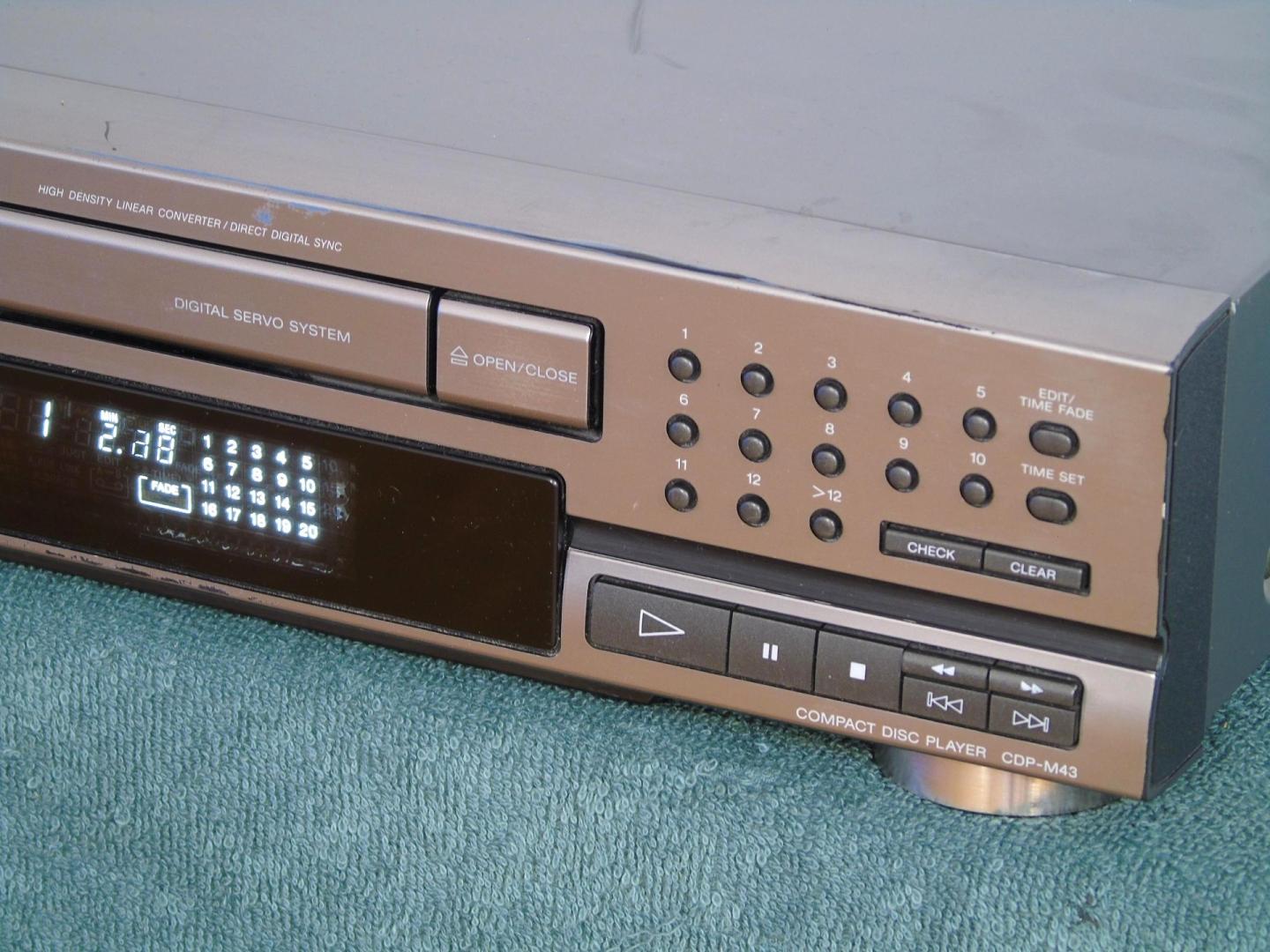 cd sony cdp-m43 sprawny. dostawa.