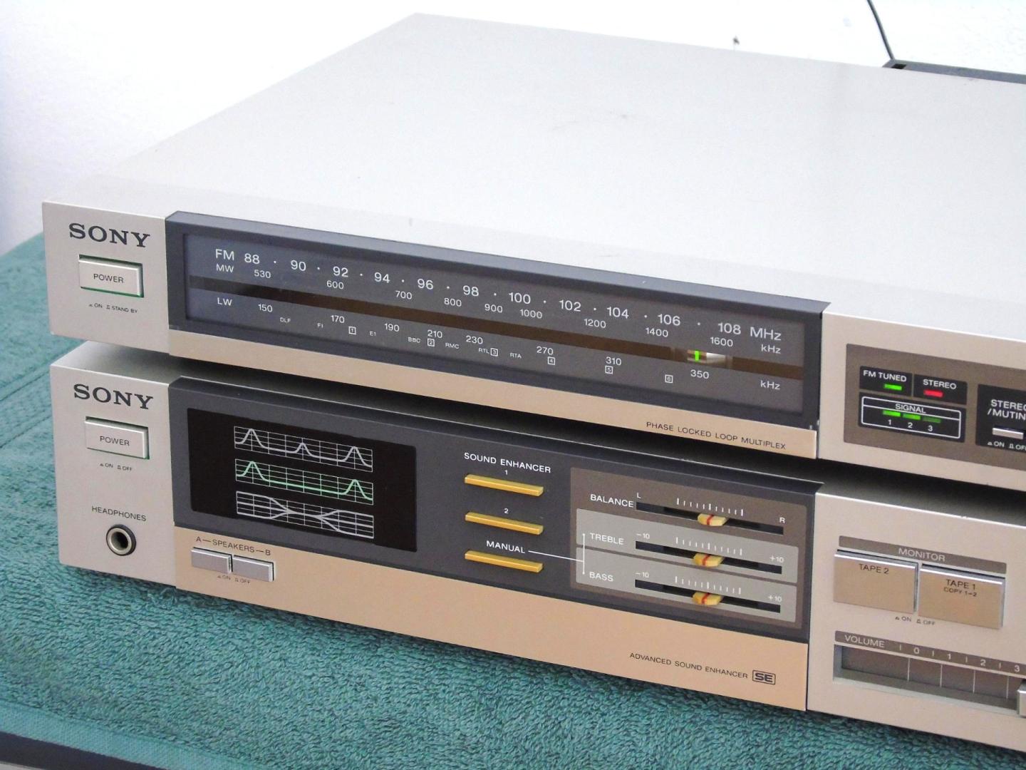 wzmacniacz i tuner sony ta-ax22 i stjx22 sprawne vintage. dostawa