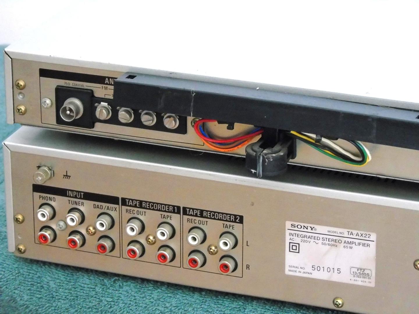 wzmacniacz i tuner sony ta-ax22 i stjx22 sprawne vintage. dostawa