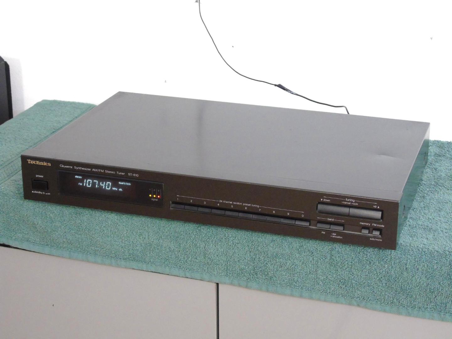 Tuner radiowy cyfrowy Technics ST-610 sprawny. DOSTAWA