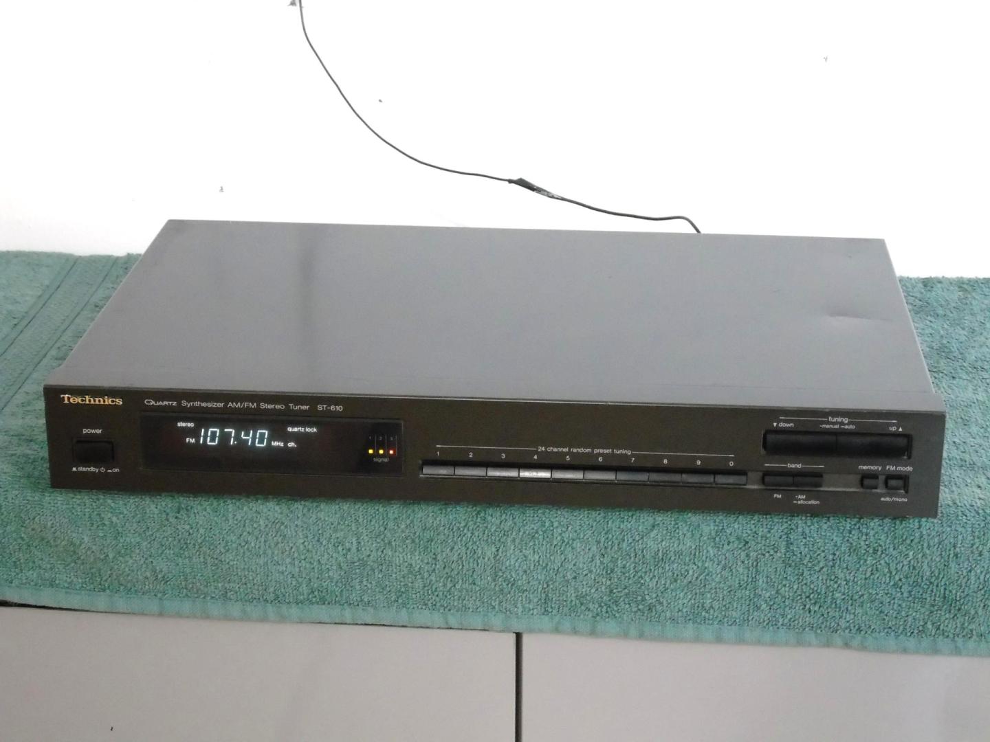 Tuner radiowy cyfrowy Technics ST-610 sprawny. DOSTAWA